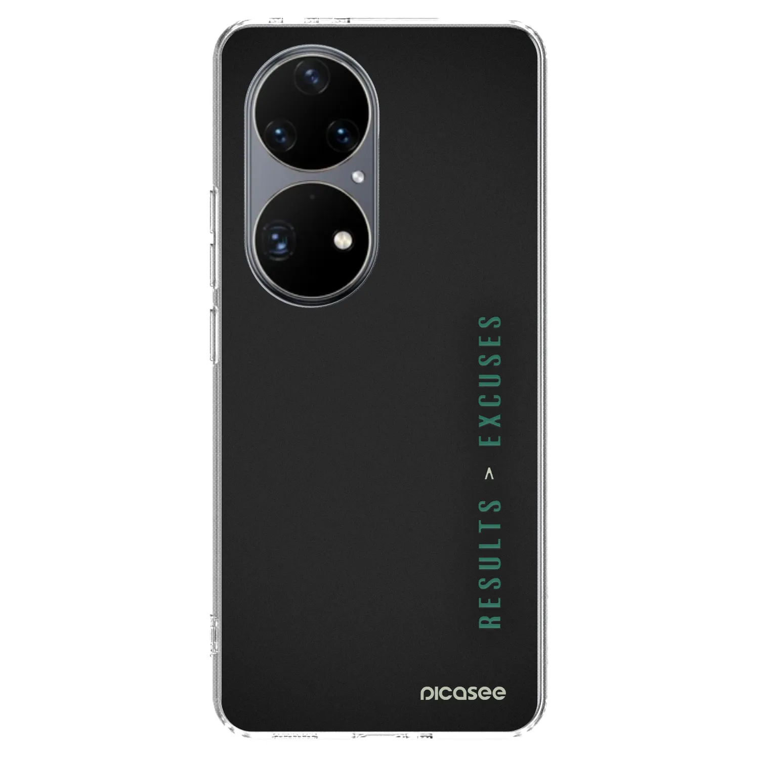 Picasee silikonski prozorni ovitek za Huawei P50 - Results x Excuses