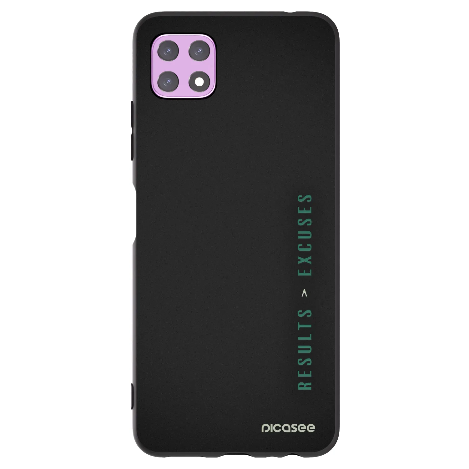 Picasee silikonski črni ovitek za Samsung Galaxy A22 A226B 5G - Results x Excuses