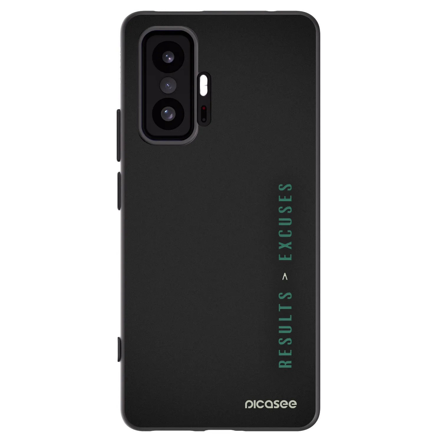 Picasee silikonski črni ovitek za Xiaomi 11T - Results x Excuses