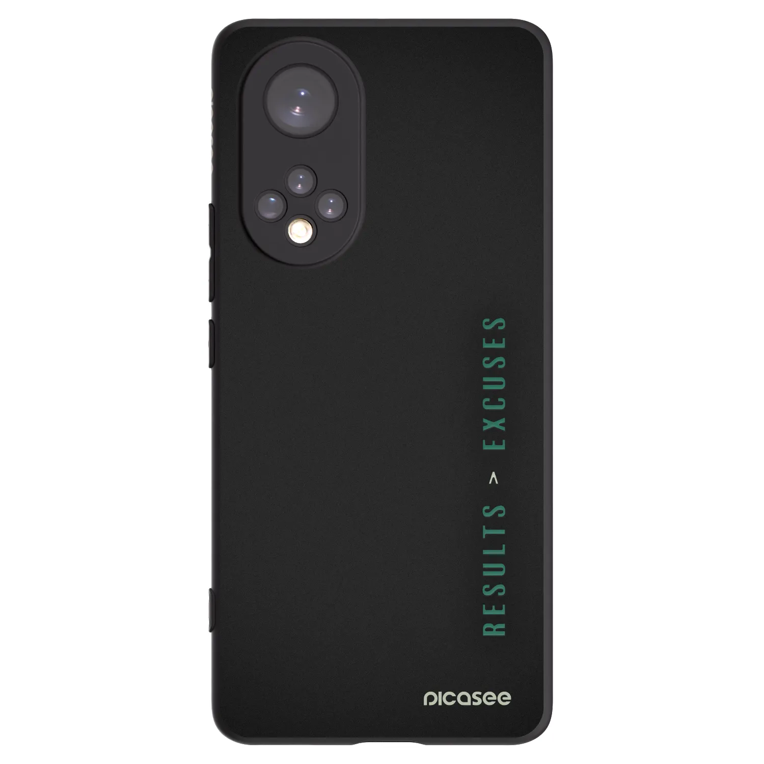 Picasee silikonski črni ovitek za Huawei Nova 9 - Results x Excuses