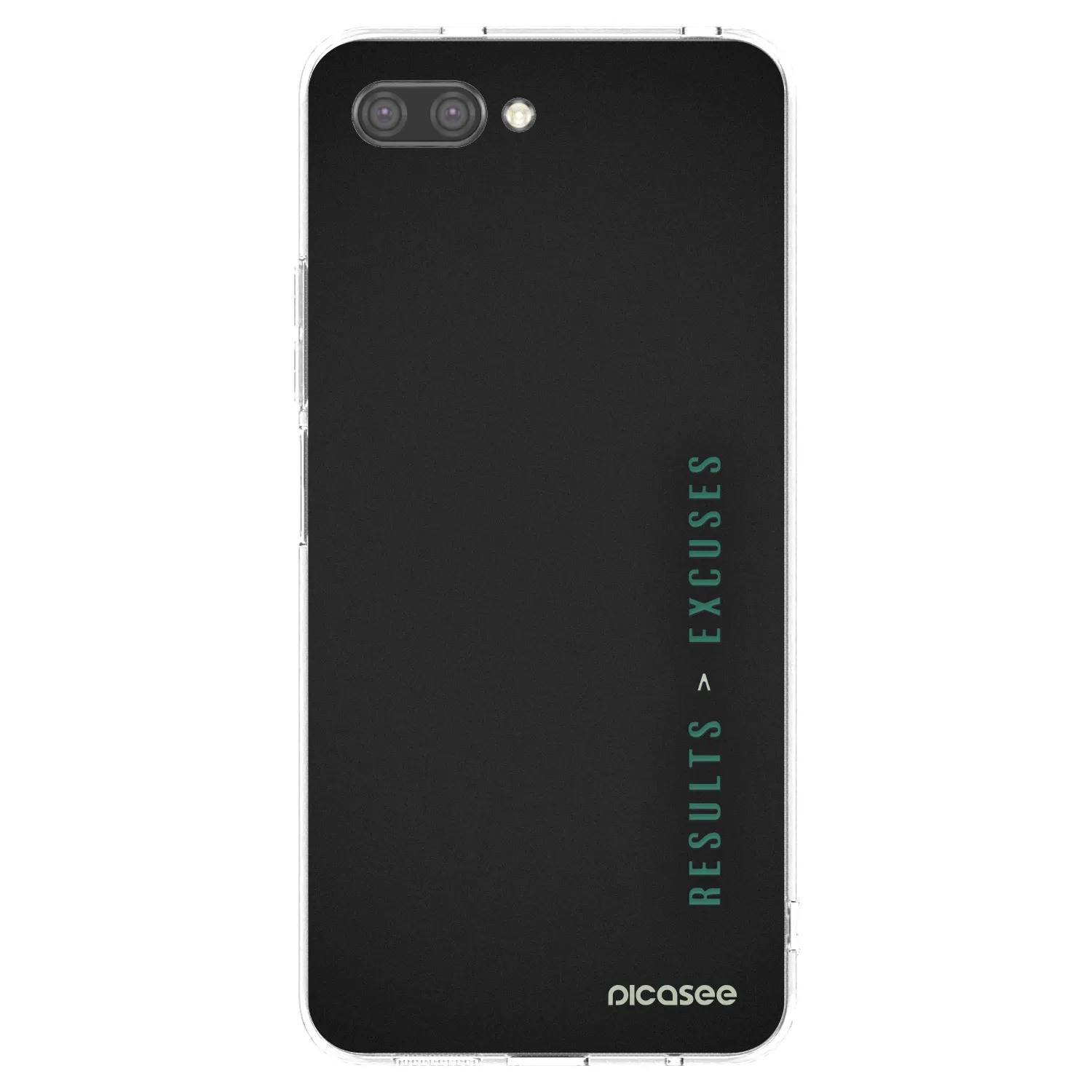 Picasee silikonski prozorni ovitek za Honor 10 - Results x Excuses