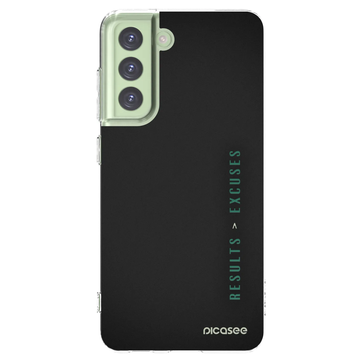 Picasee silikonski prozorni ovitek za Samsung Galaxy S21 FE 5G - Results x Excuses