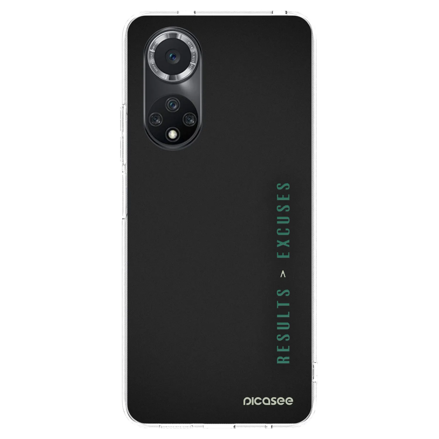 Picasee silikonski prozorni ovitek za Huawei Nova 9 SE - Results x Excuses
