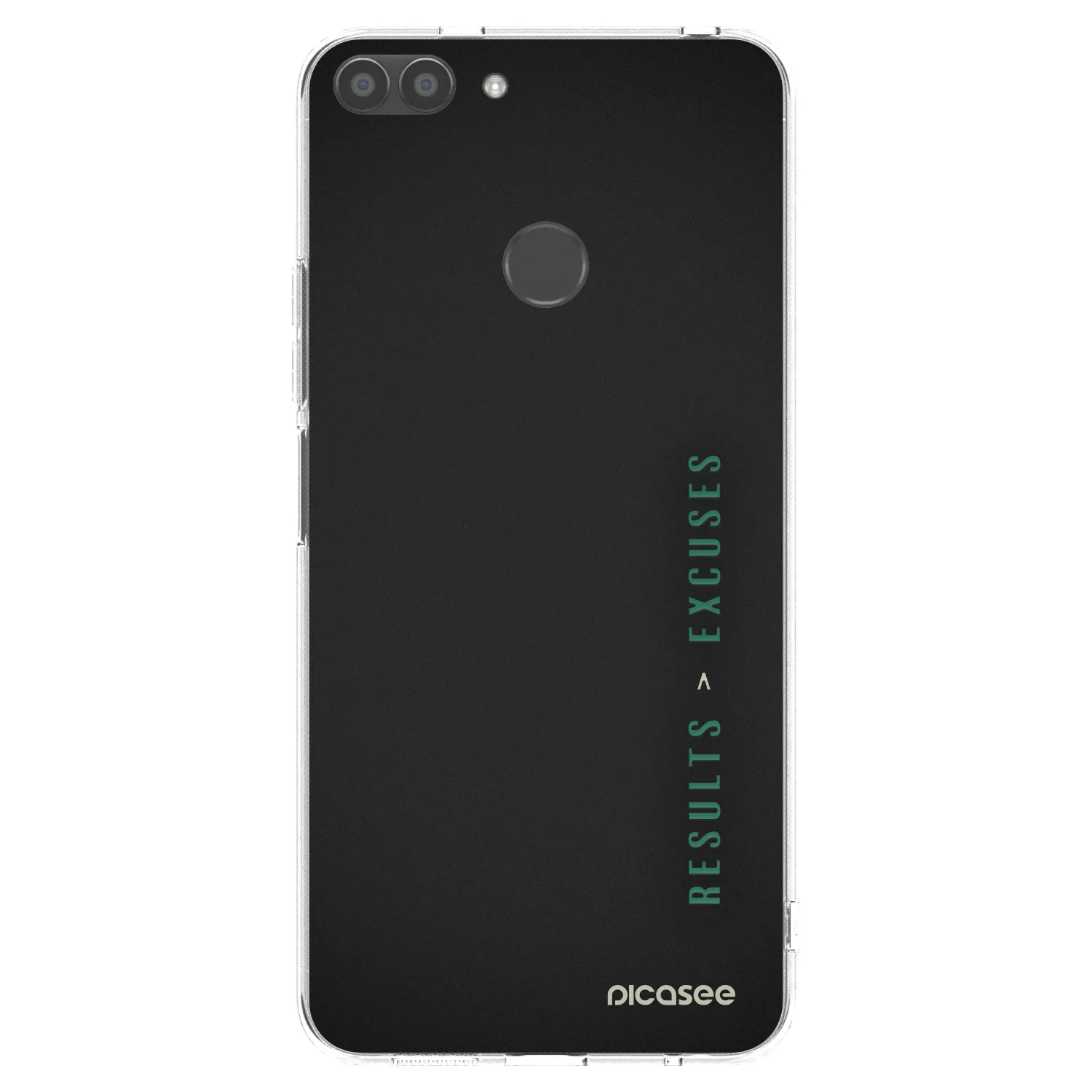 Picasee silikonski prozorni ovitek za Huawei P Smart - Results x Excuses