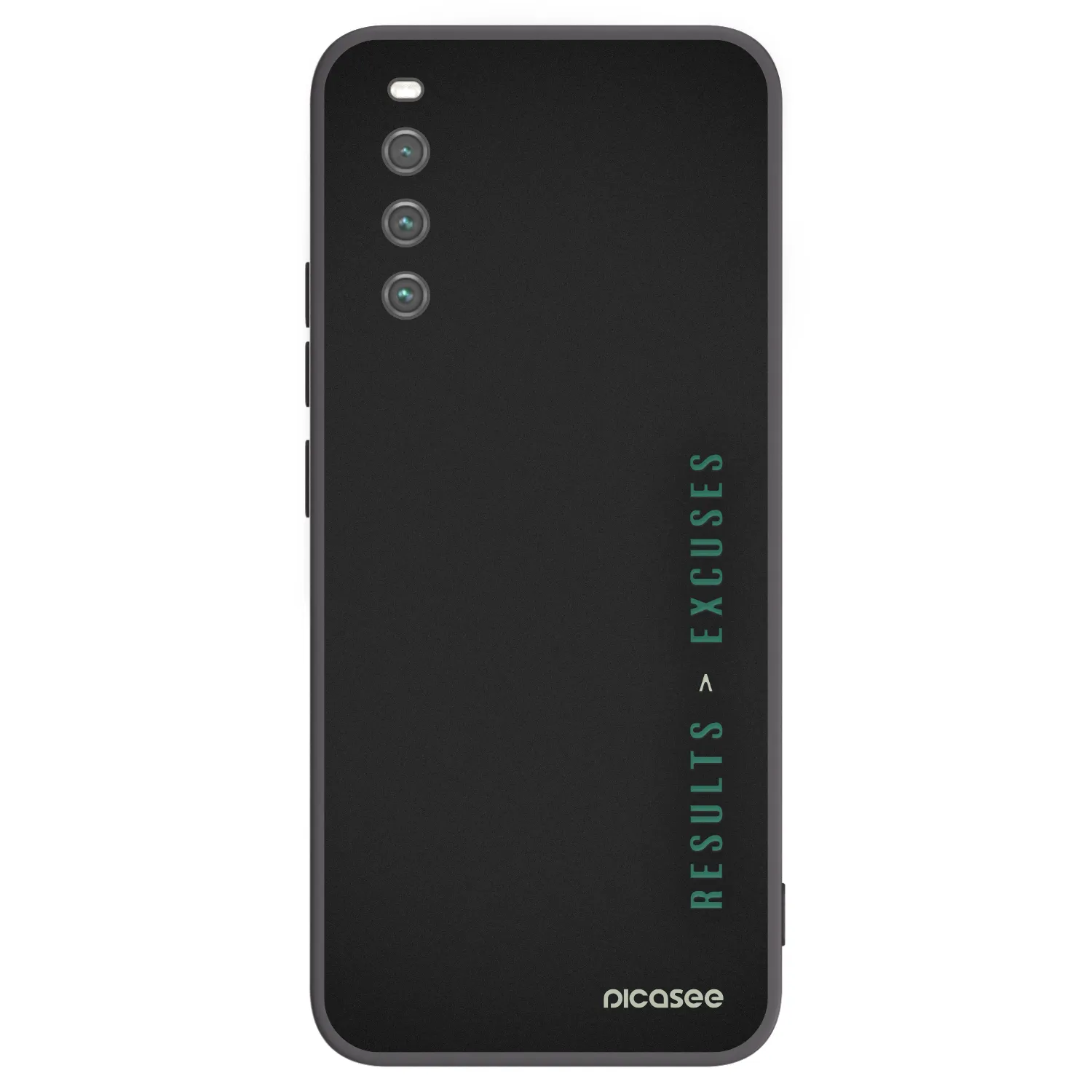 Picasee silikonski črni ovitek za Sony Xperia 10 IV 5G - Results x Excuses