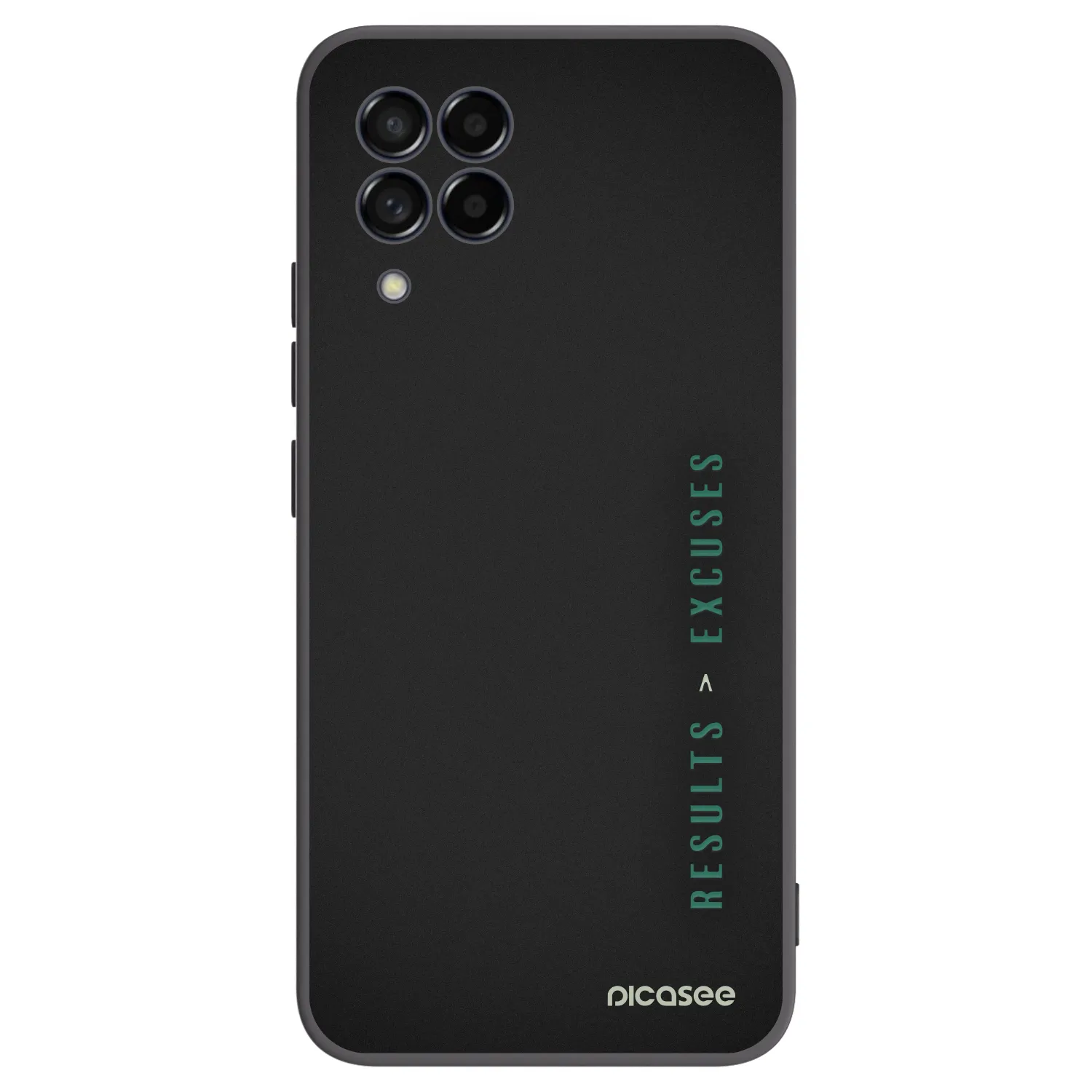 Picasee silikonski črni ovitek za Samsung Galaxy M53 5G - Results x Excuses