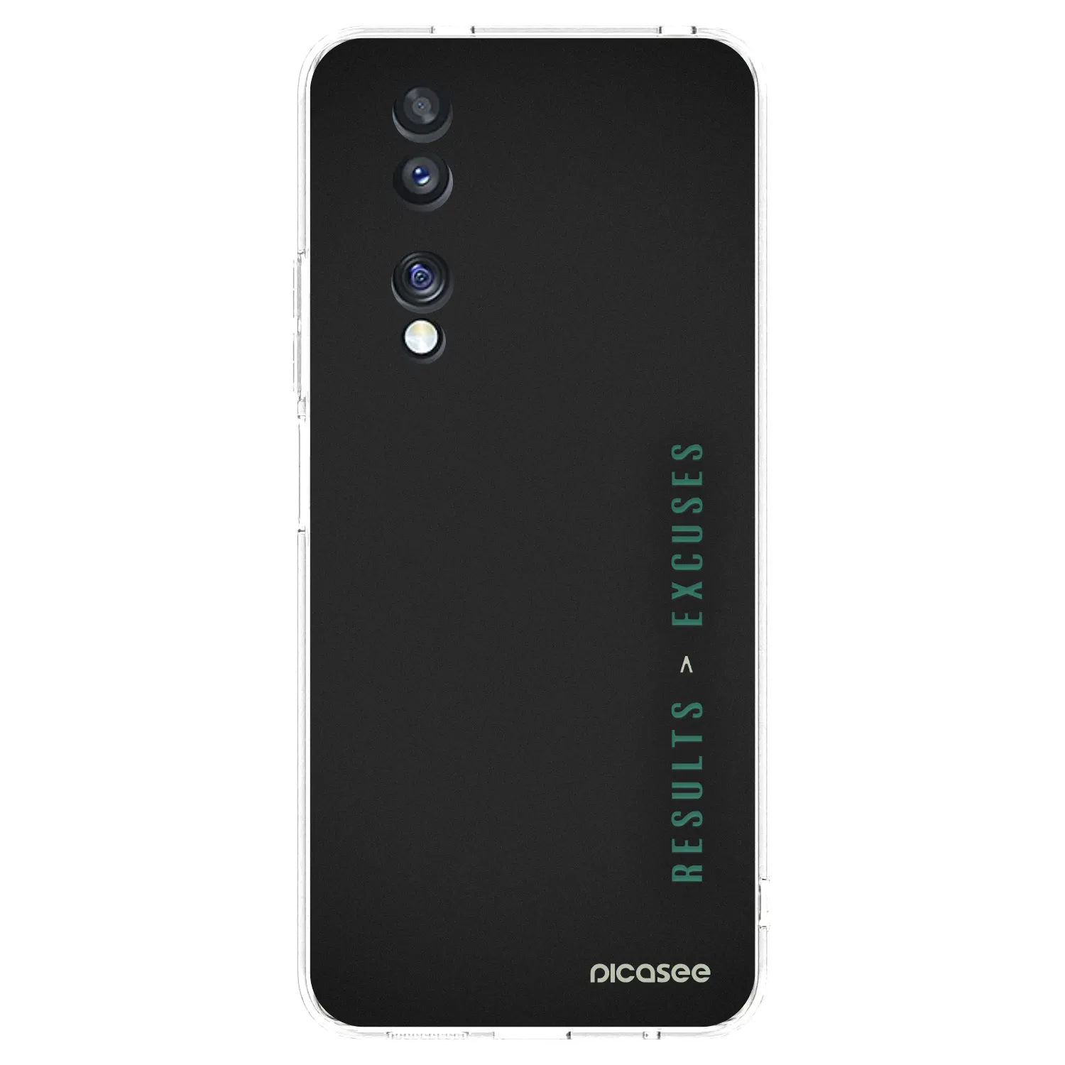 Picasee silikonski prozorni ovitek za Honor 70 - Results x Excuses