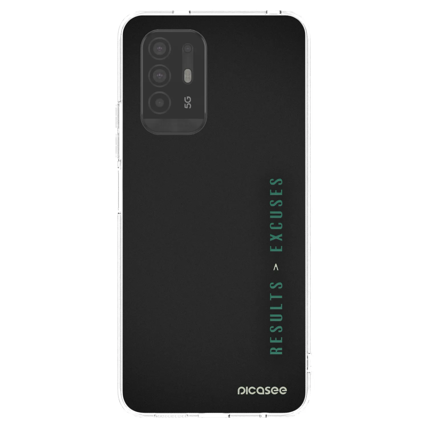 Picasee silikonski prozorni ovitek za OPPO A94 5G - Results x Excuses