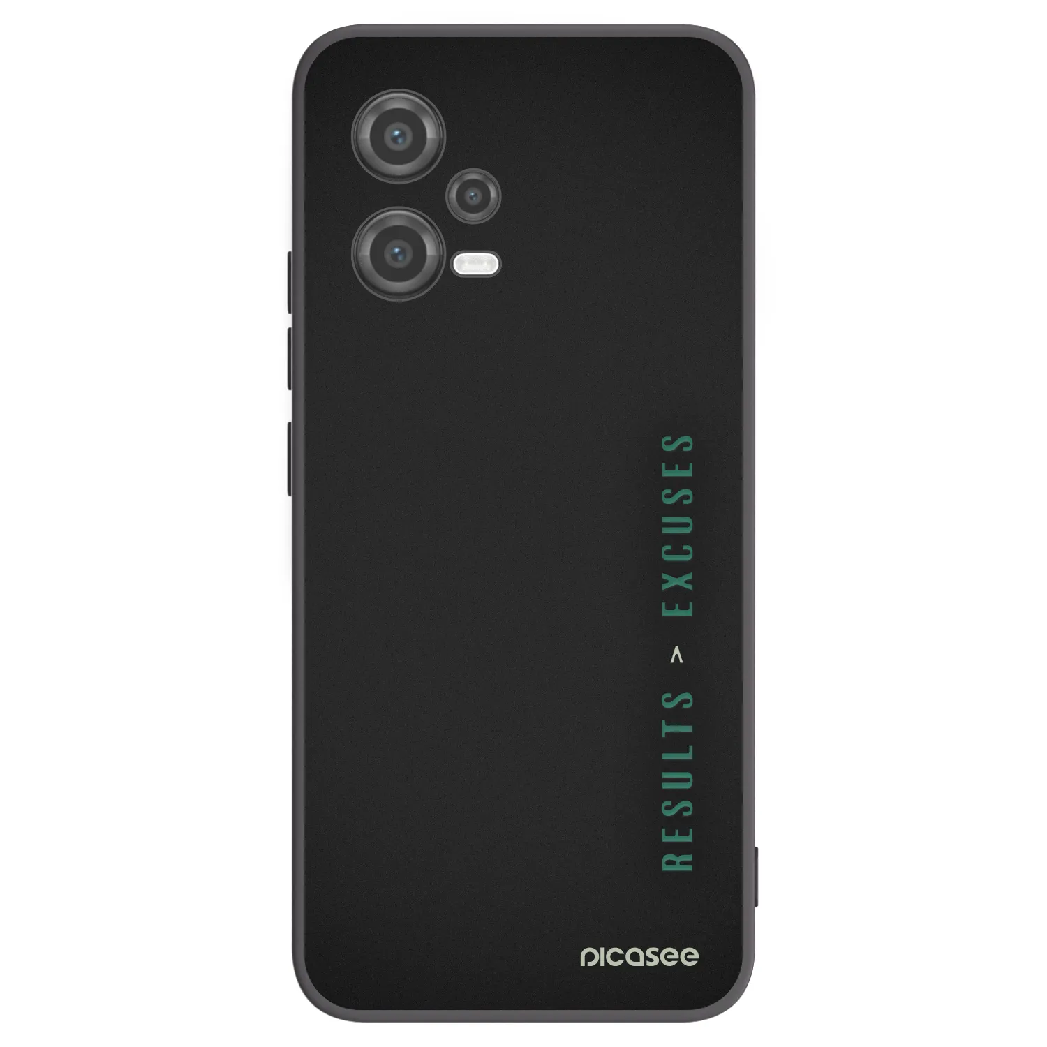 Picasee silikonski črni ovitek za Xiaomi Poco X5 - Results x Excuses