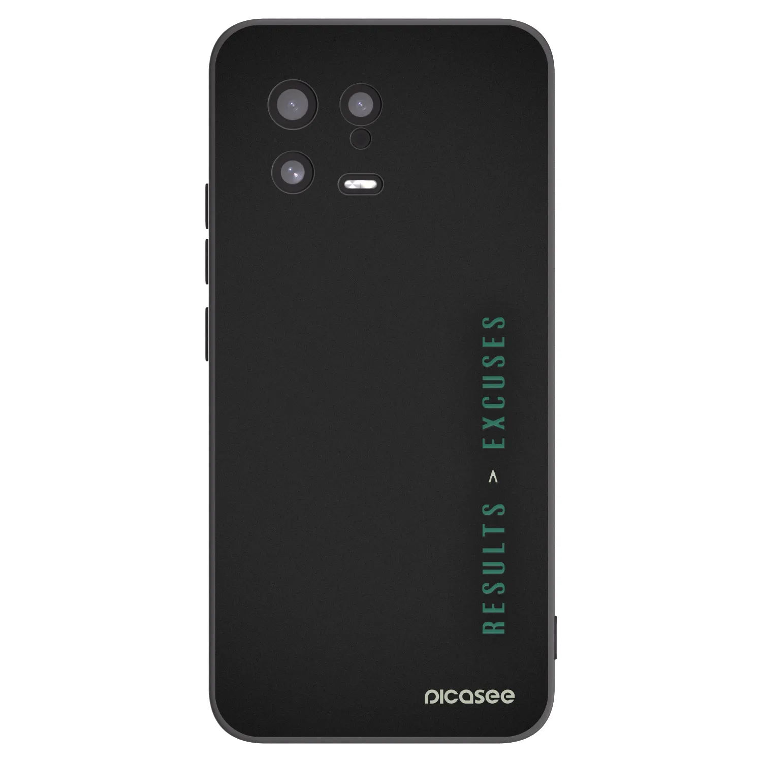 Picasee silikonski črni ovitek za Xiaomi 13 - Results x Excuses