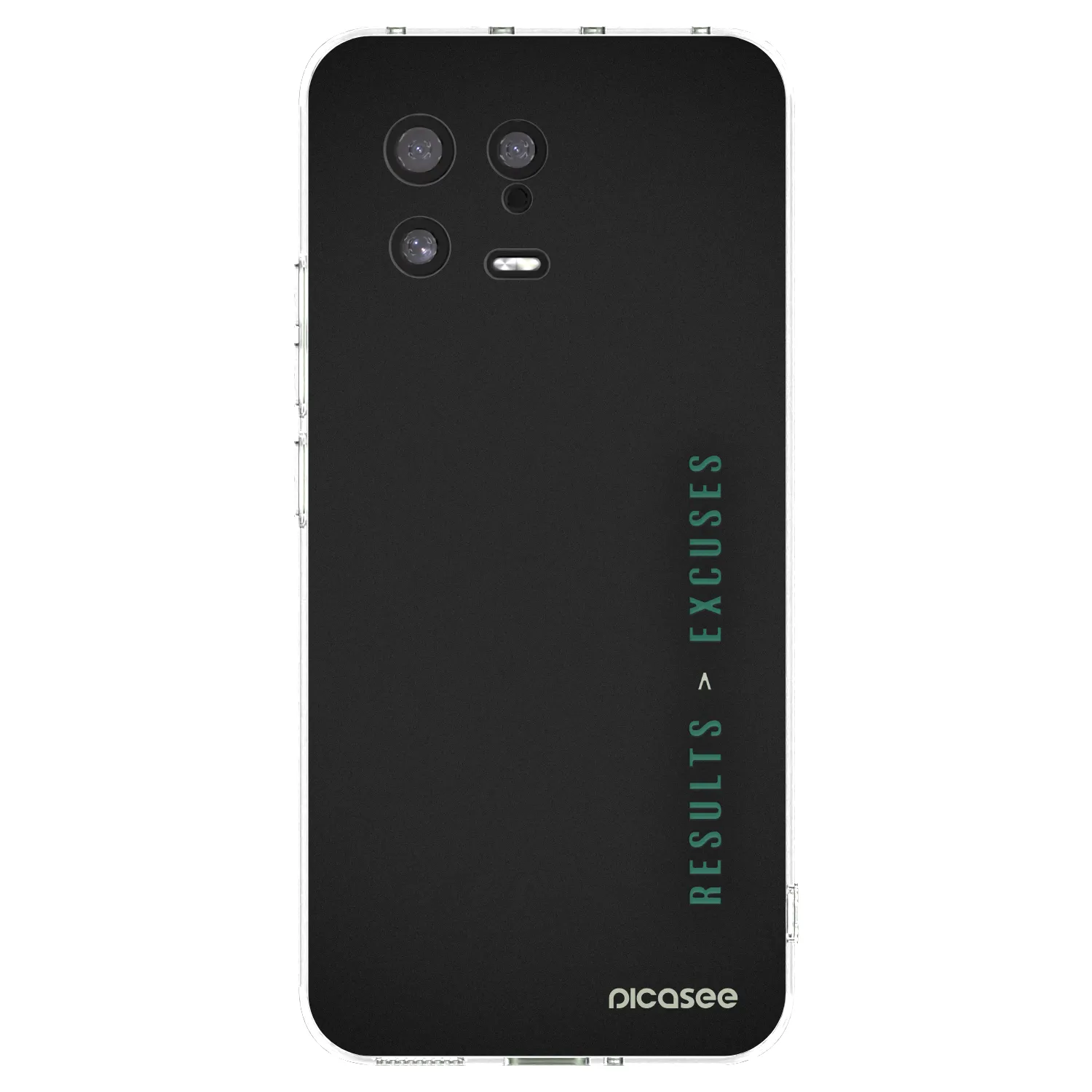 Picasee silikonski prozorni ovitek za Xiaomi 13 - Results x Excuses