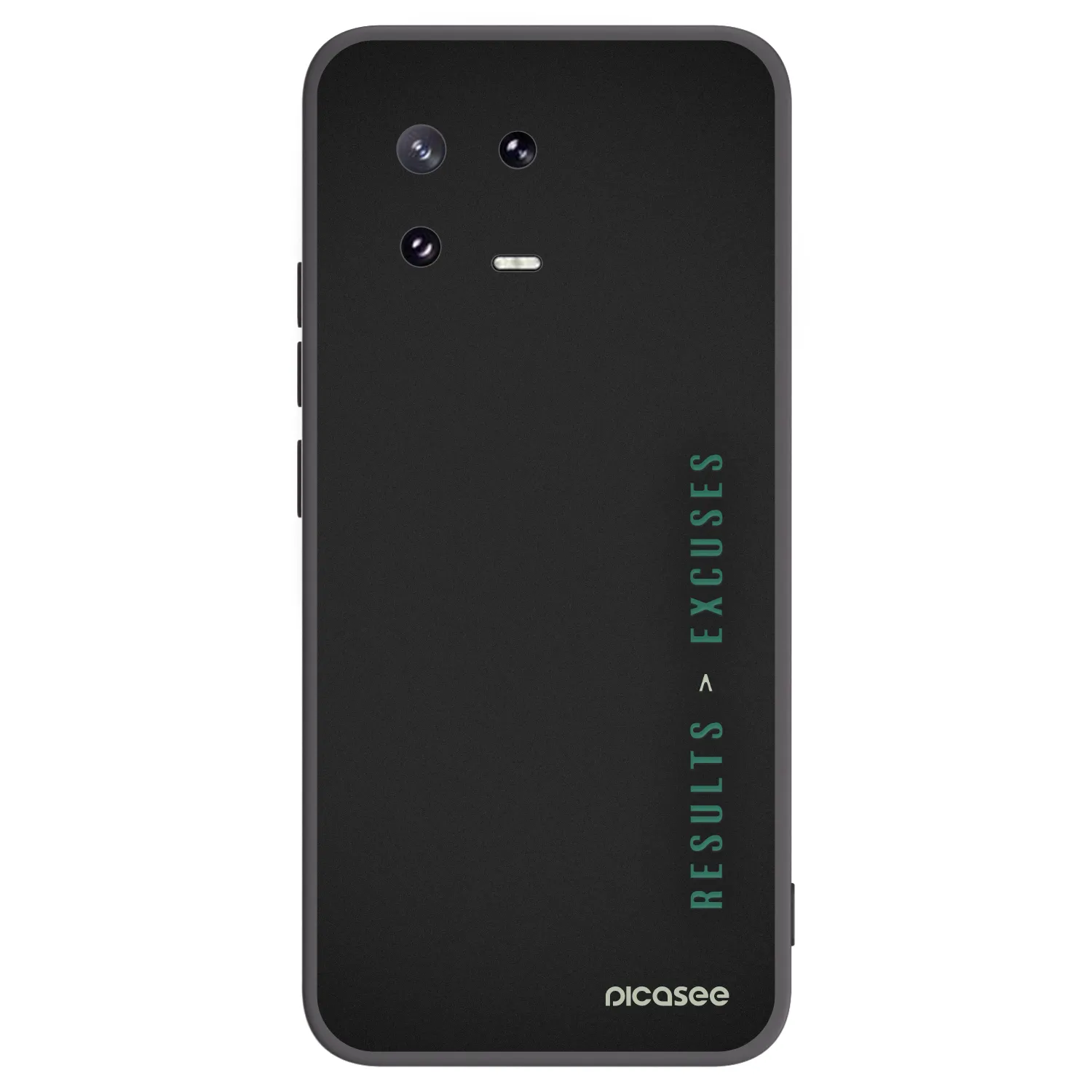 Picasee silikonski črni ovitek za Xiaomi 13 Pro - Results x Excuses