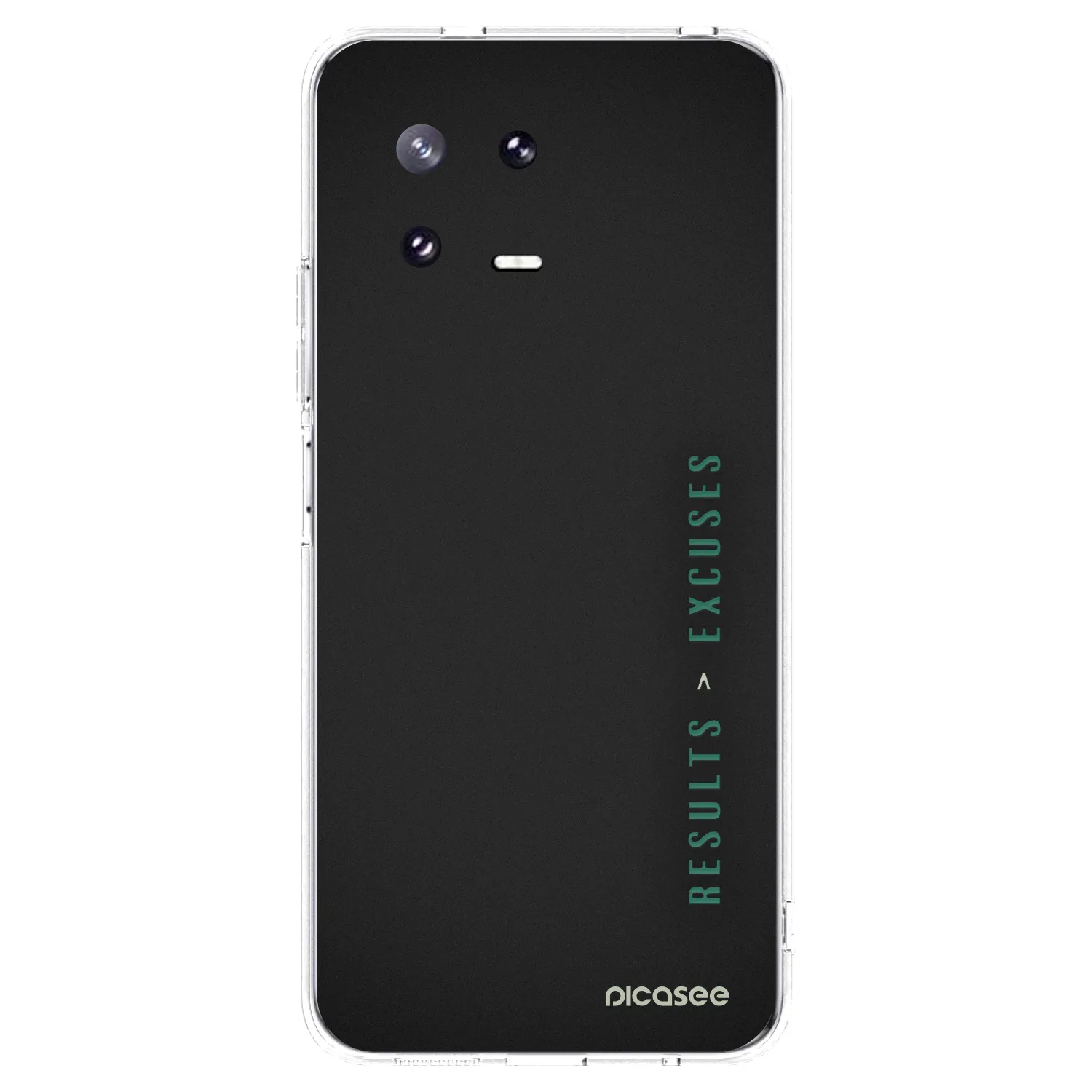 Picasee silikonski prozorni ovitek za Xiaomi 13 Pro - Results x Excuses