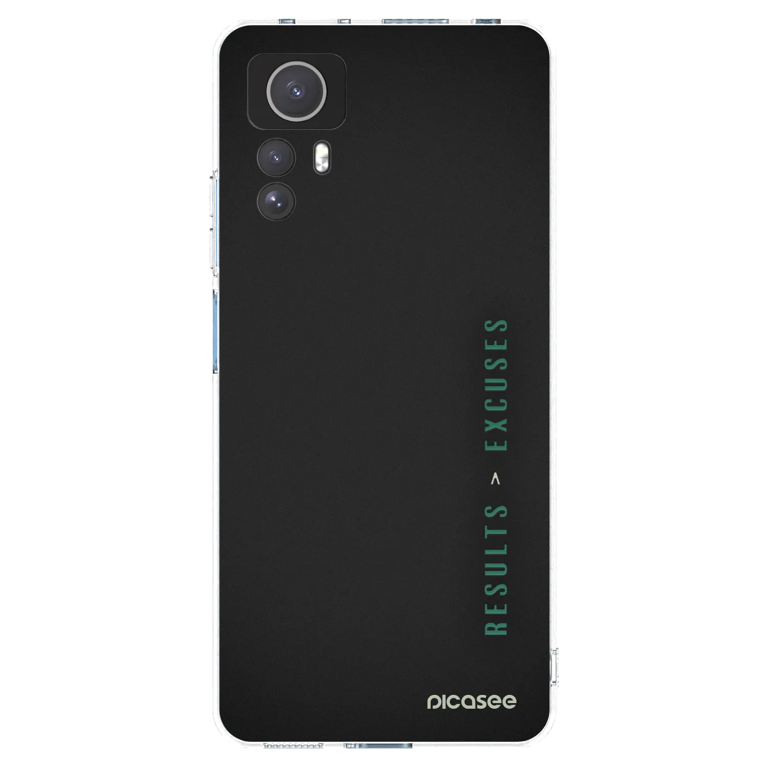 Picasee silikonski prozorni ovitek za Xiaomi Redmi Note 12S - Results x Excuses