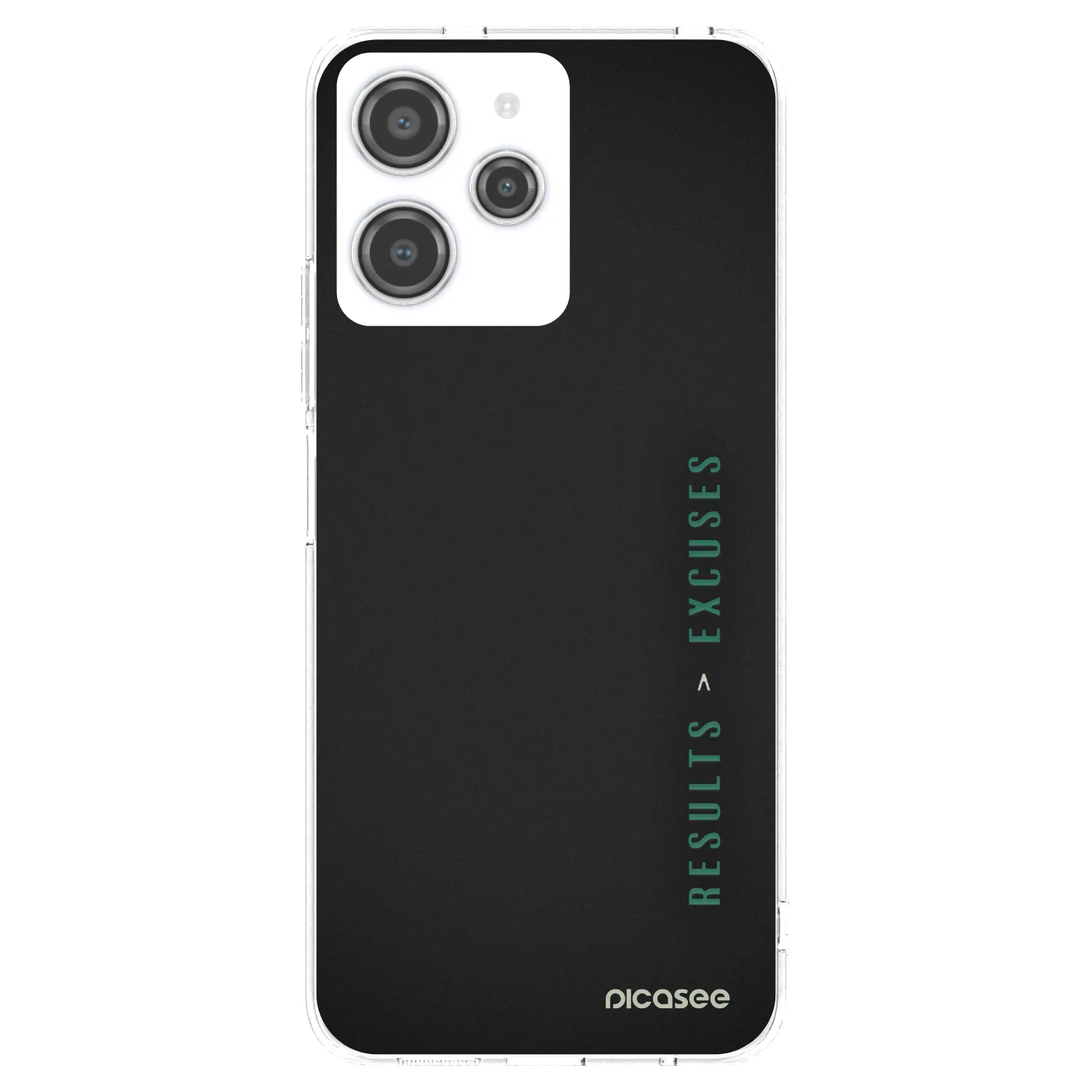 Picasee silikonski prozorni ovitek za Xiaomi Redmi 12 4G - Results x Excuses
