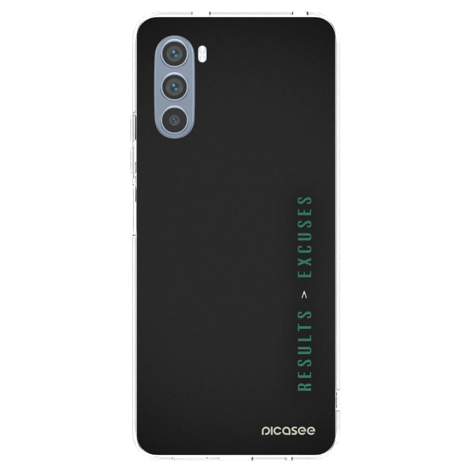 Picasee silikonski prozorni ovitek za Motorola Moto G62 - Results x Excuses