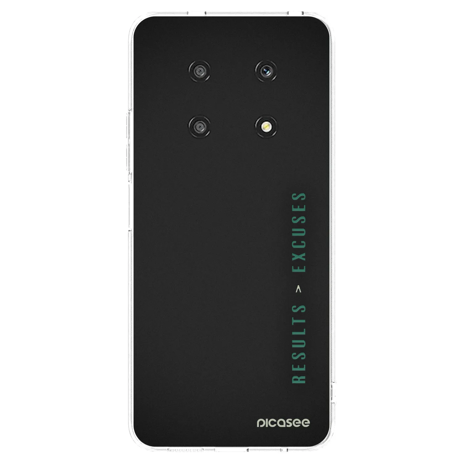 Picasee silikonski prozorni ovitek za Honor Magic4 Lite 5G - Results x Excuses