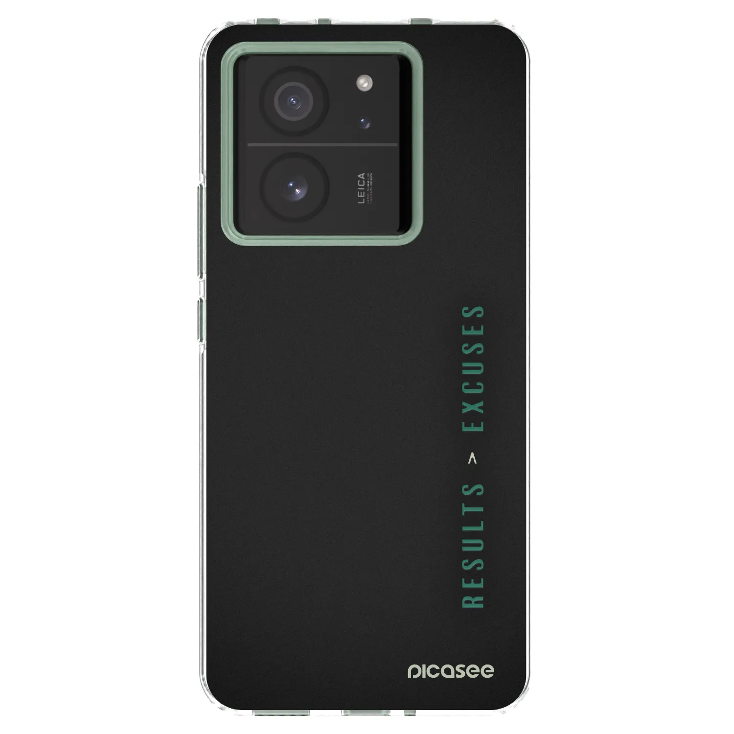 Picasee silikonski prozorni ovitek za Xiaomi 13T Pro - Results x Excuses