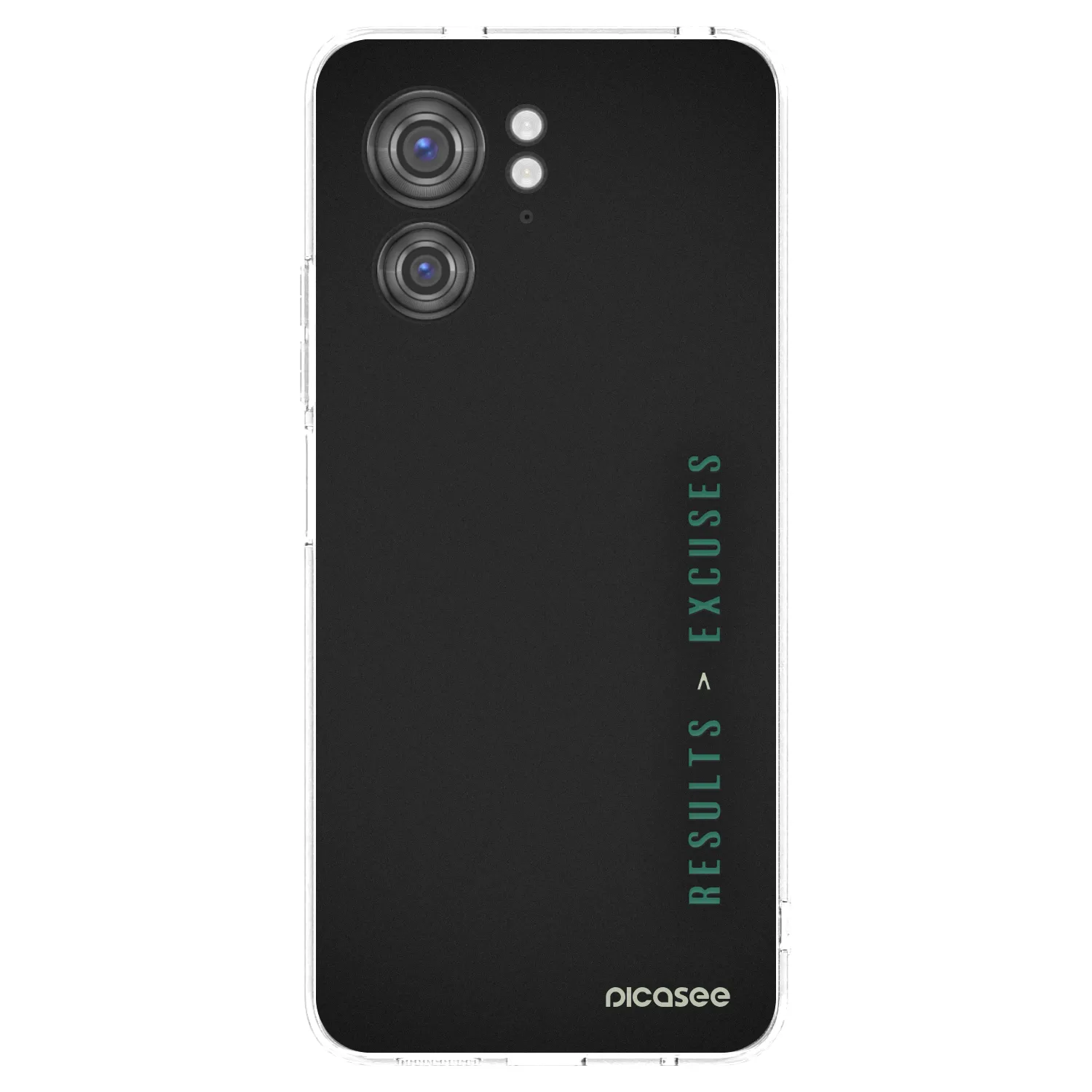 Picasee silikonski prozorni ovitek za Motorola Edge 40 - Results x Excuses