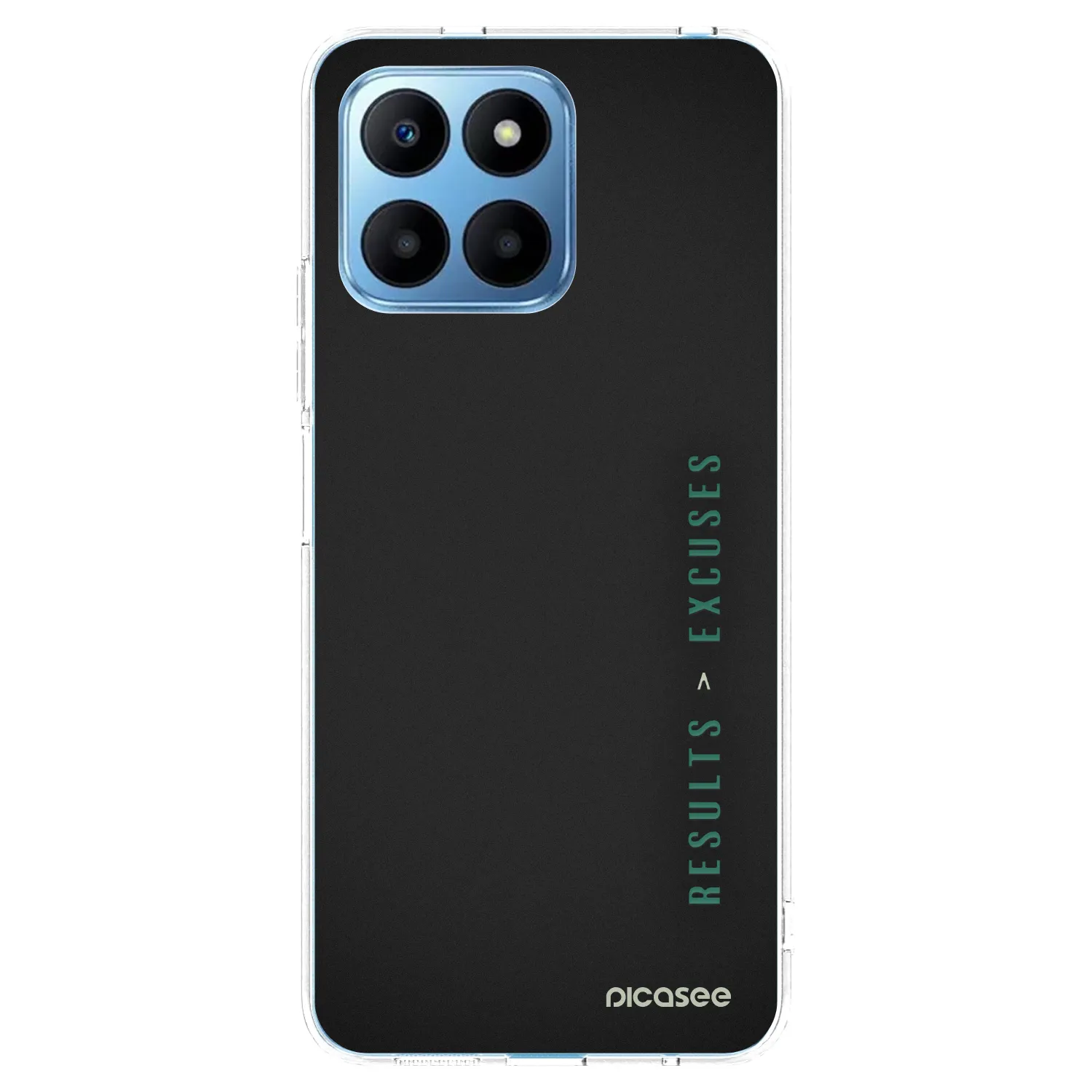 Picasee silikonski prozorni ovitek za Honor 70 Lite - Results x Excuses