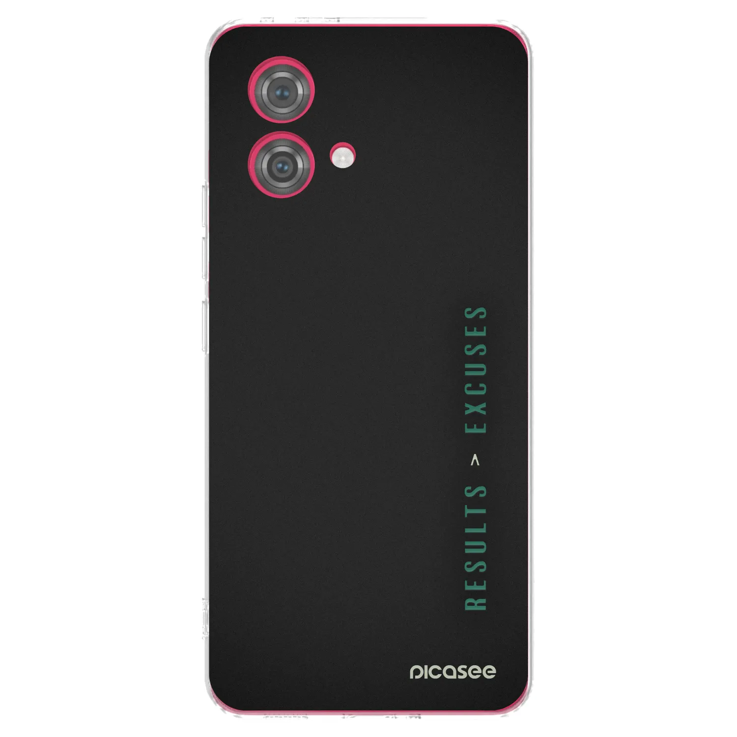 Picasee silikonski prozorni ovitek za Motorola Moto G84 5G - Results x Excuses