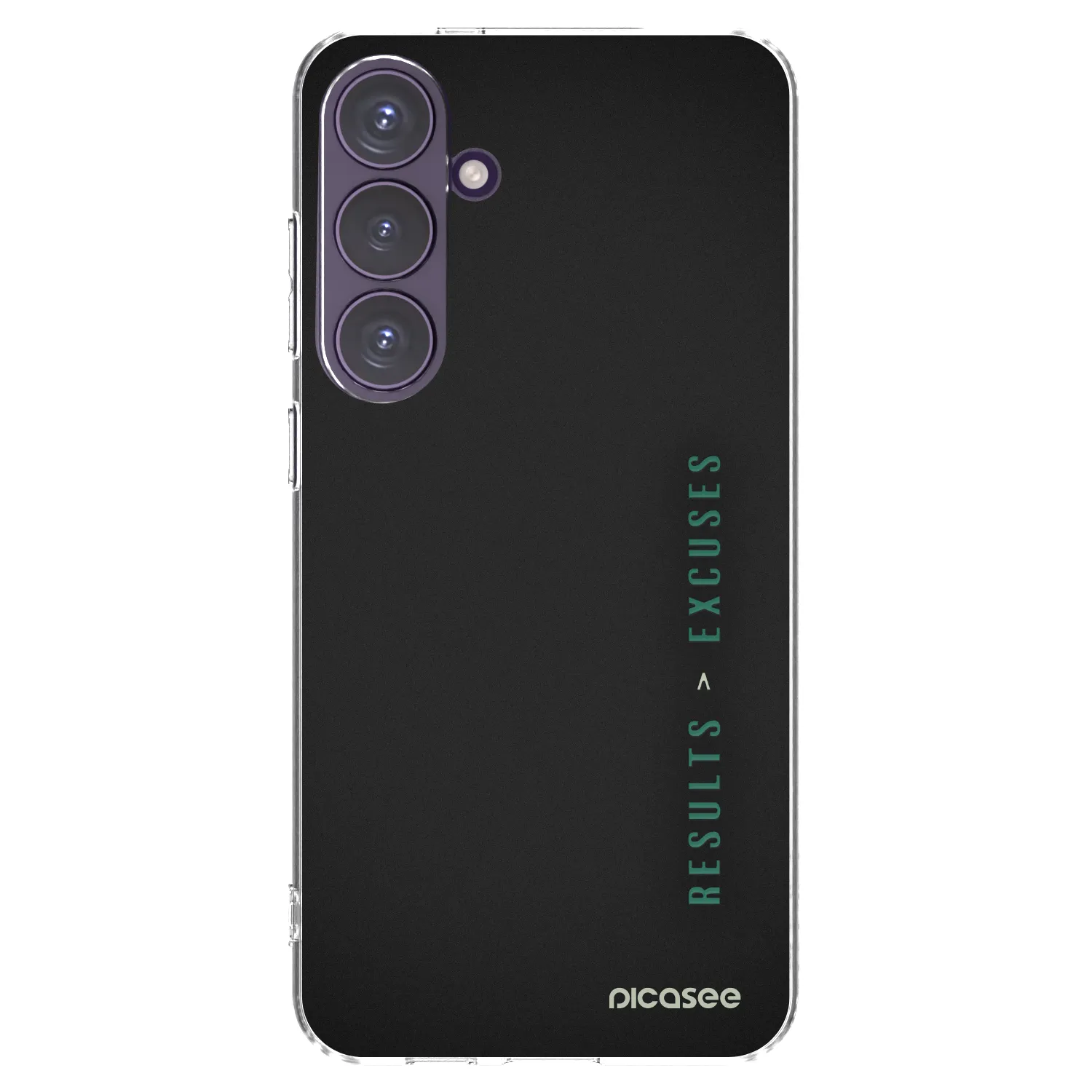 Picasee silikonski prozorni ovitek za Samsung Galaxy S24+ S926B 5G - Results x Excuses