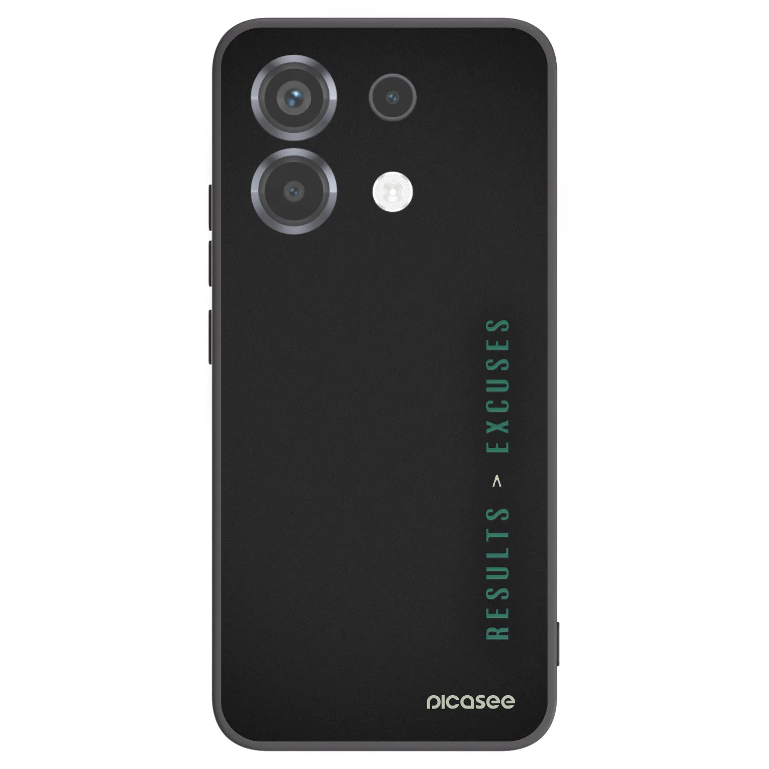 Picasee silikonski črni ovitek za Xiaomi Poco X6 - Results x Excuses
