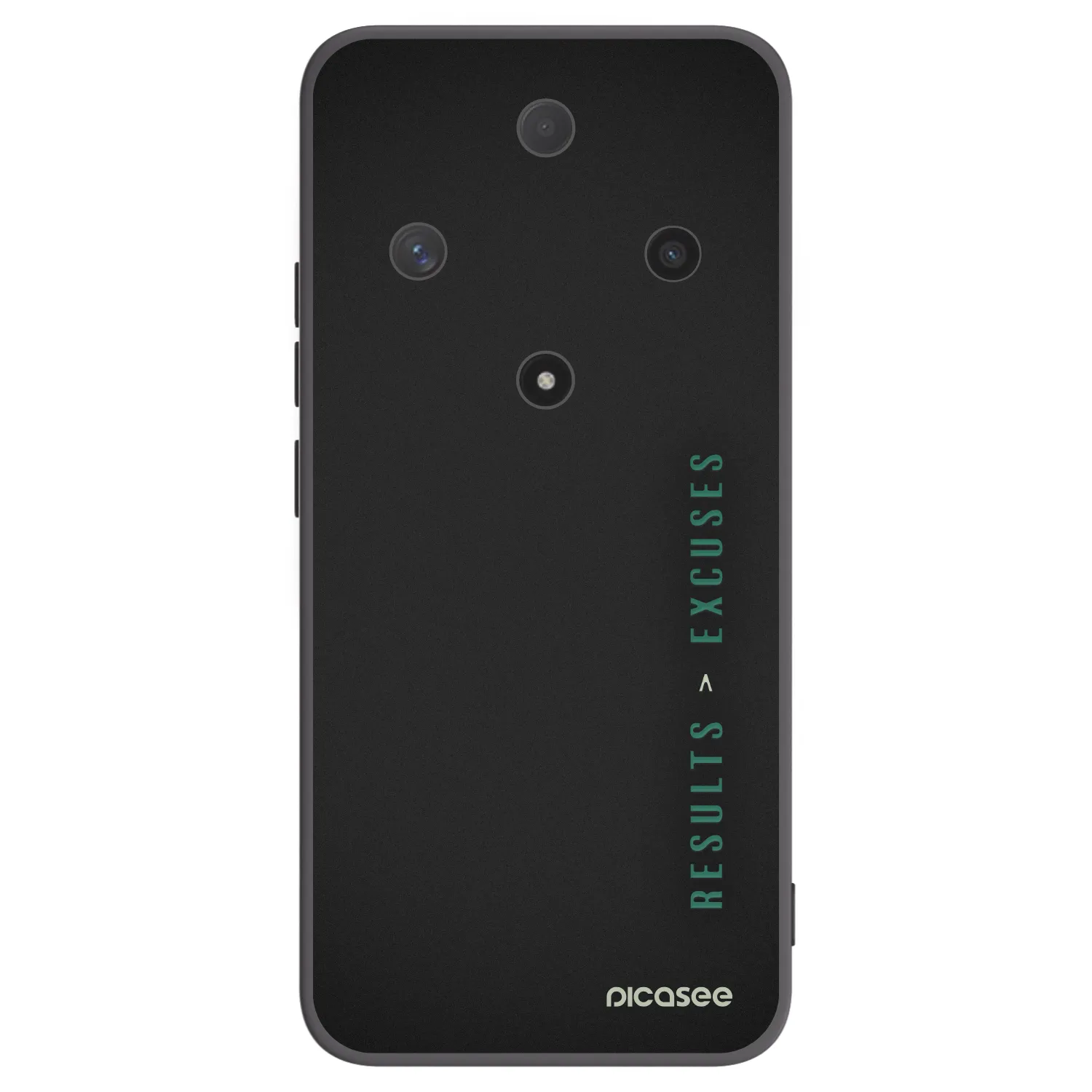 Picasee silikonski črni ovitek za Honor Magic6 Lite 5G - Results x Excuses