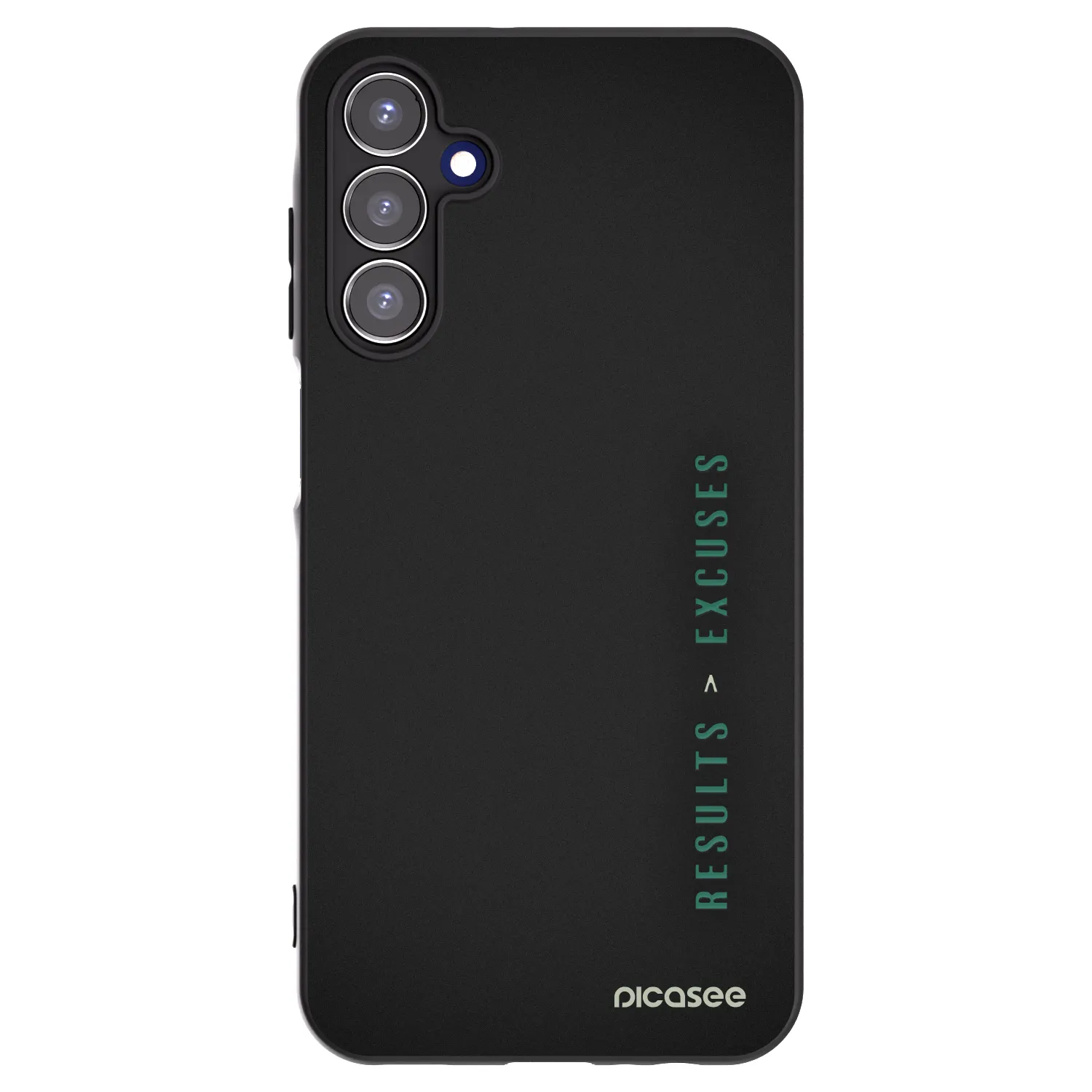Picasee silikonski črni ovitek za Samsung Galaxy A15 A155F 4G - Results x Excuses