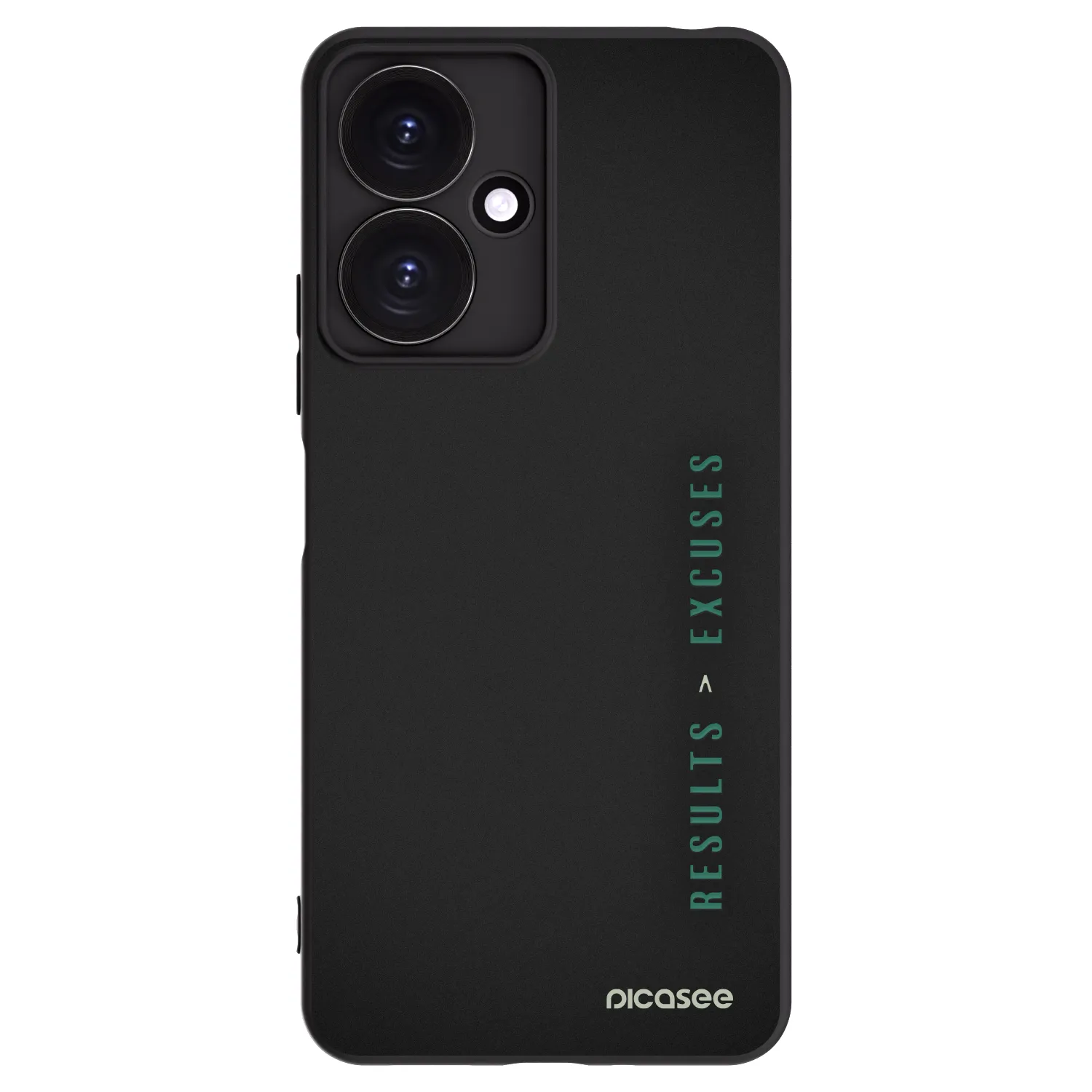 Picasee silikonski črni ovitek za Xiaomi Redmi 13C 5G - Results x Excuses