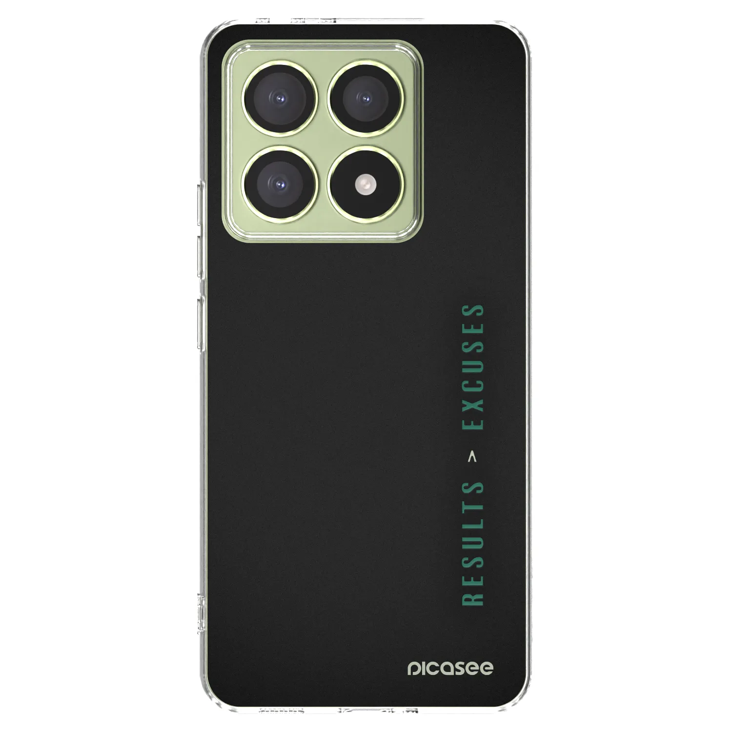 Picasee silikonski prozorni ovitek za Xiaomi 14T - Results x Excuses