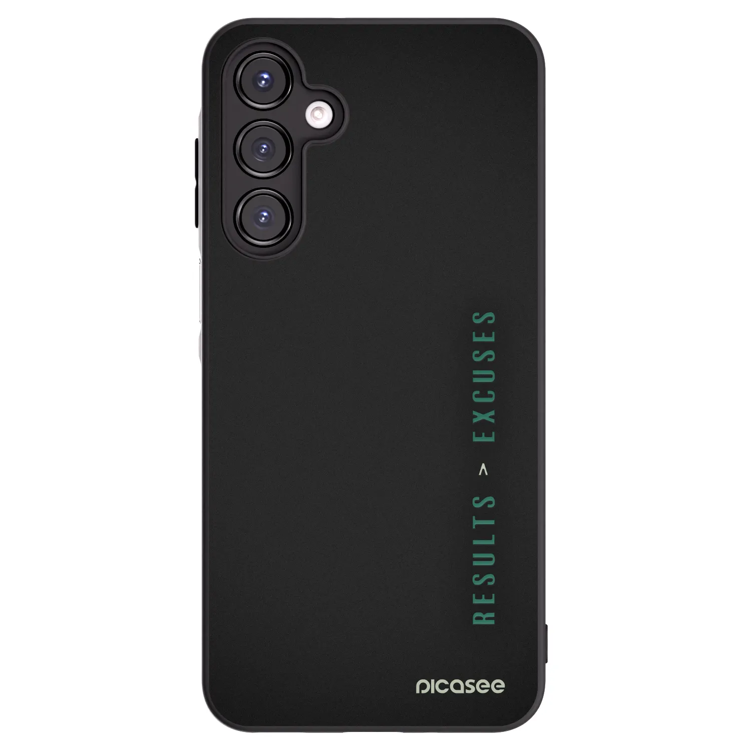 Picasee silikonski črni ovitek za Samsung Galaxy A16 5G - Results x Excuses