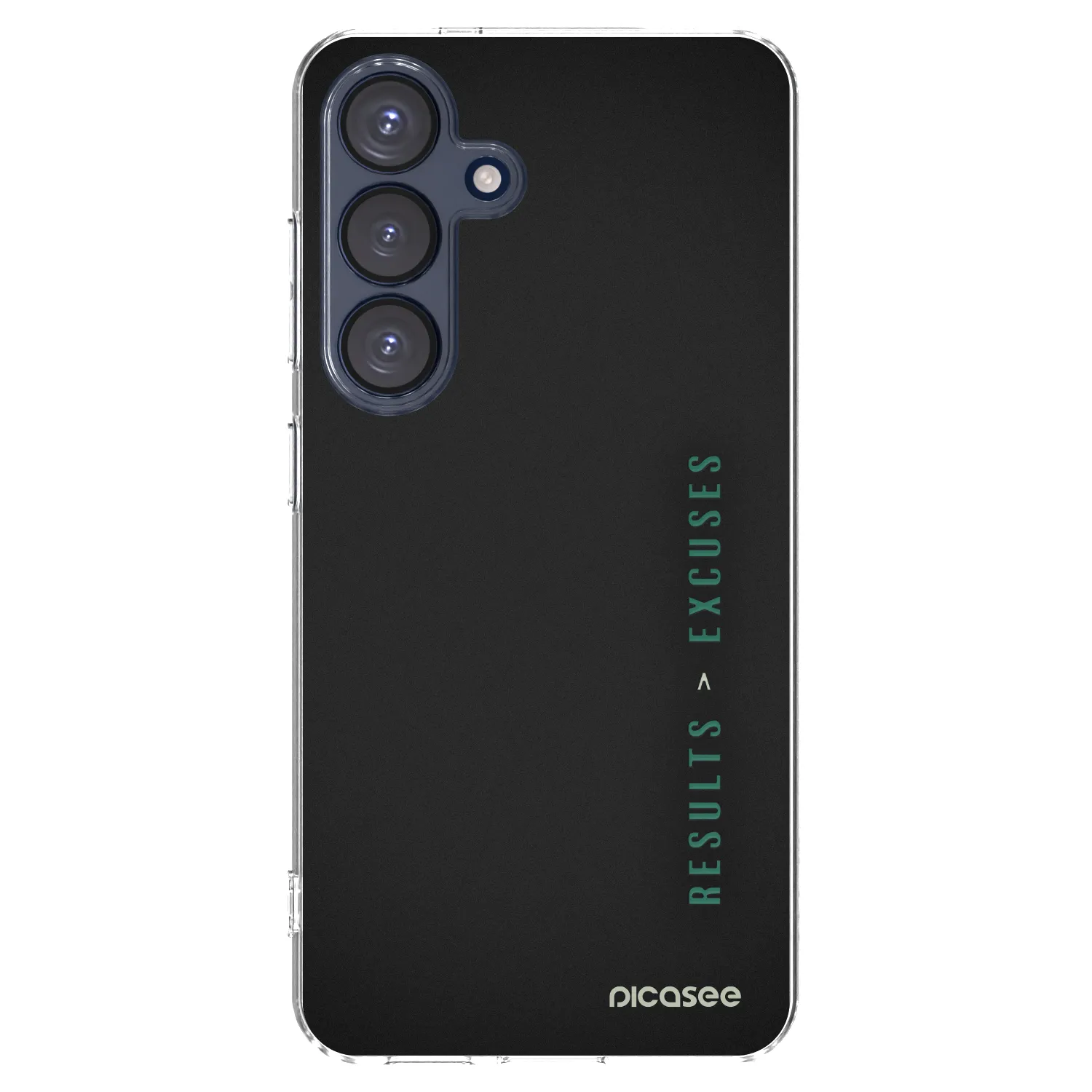 Picasee silikonski prozorni ovitek za Samsung Galaxy S25 5G - Results x Excuses