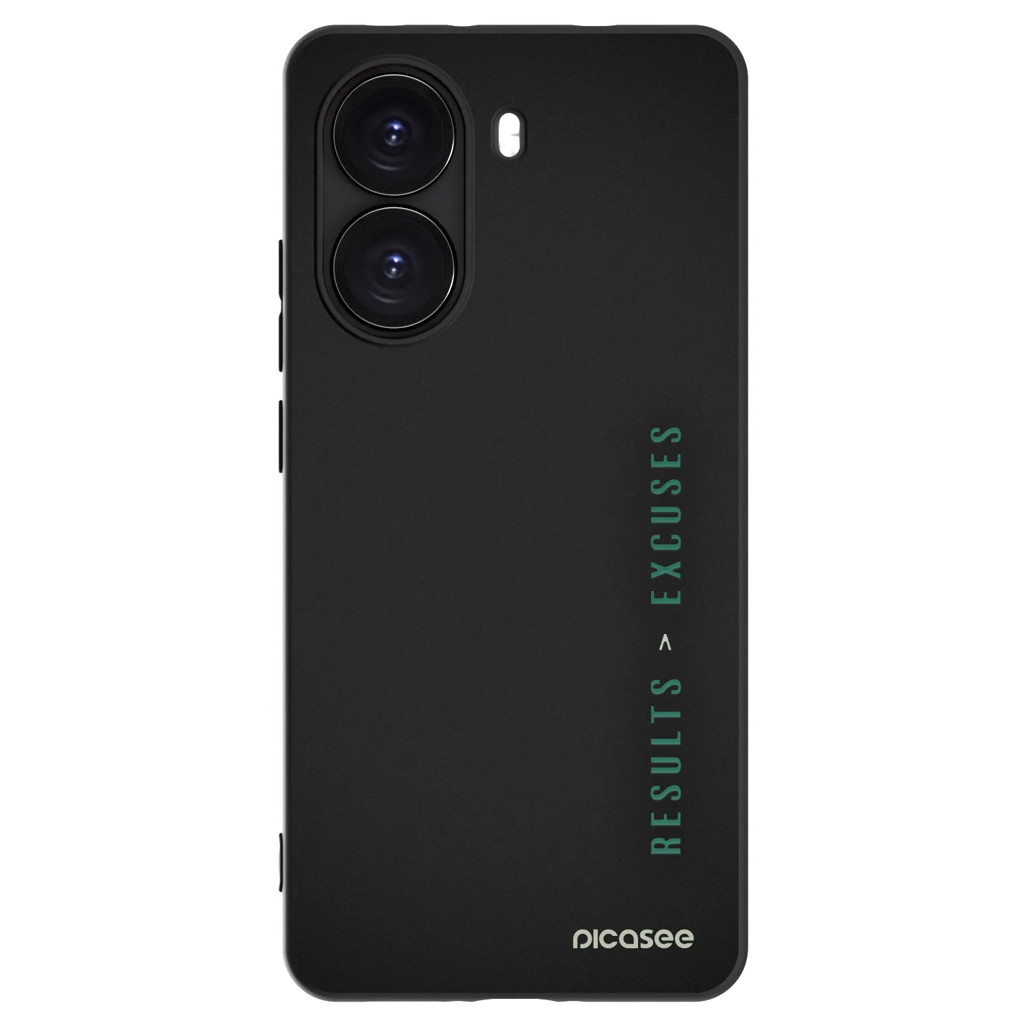 Picasee silikonski črni ovitek za Xiaomi Poco X7 Pro 5G - Results x Excuses