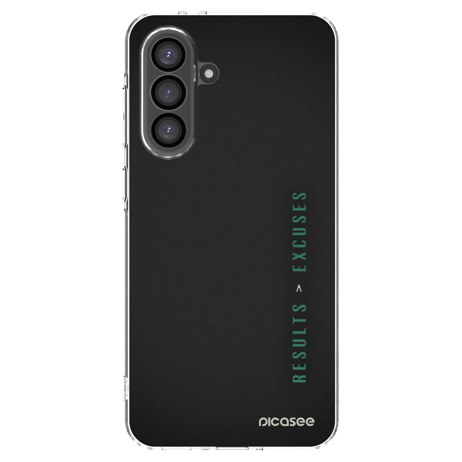 Picasee silikonski prozorni ovitek za Samsung Galaxy A56 5G A566B - Results x Excuses