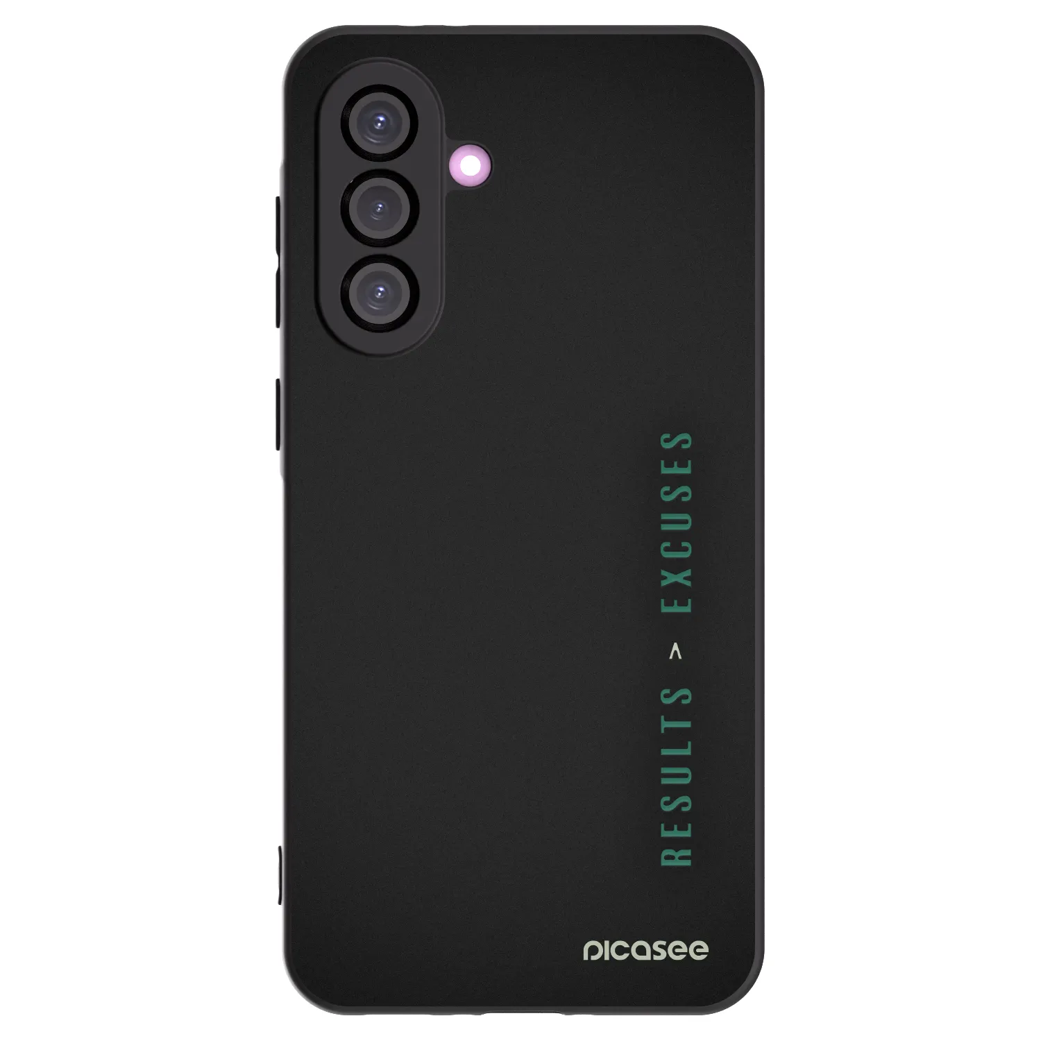 Picasee silikonski črni ovitek za Samsung Galaxy A36 5G - Results x Excuses