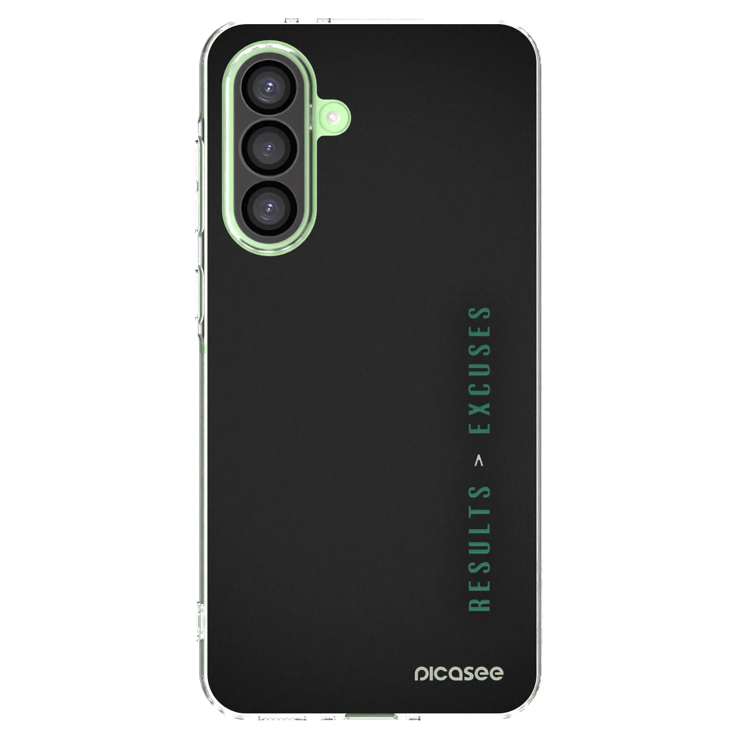 Picasee silikonski prozorni ovitek za Samsung Galaxy A26 5G A266B - Results x Excuses