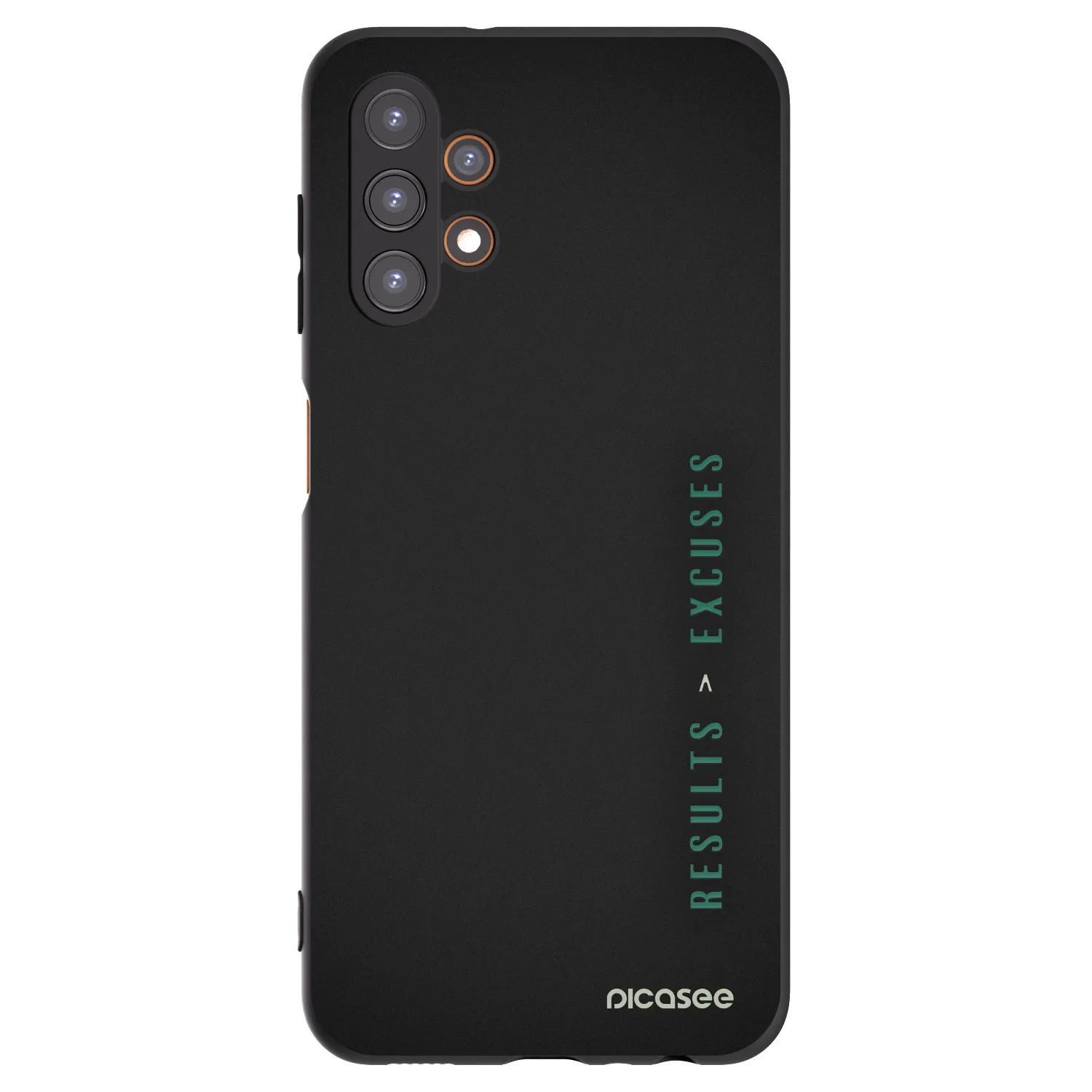 Picasee silikonski črni ovitek za Samsung Galaxy A13 5G - Results x Excuses