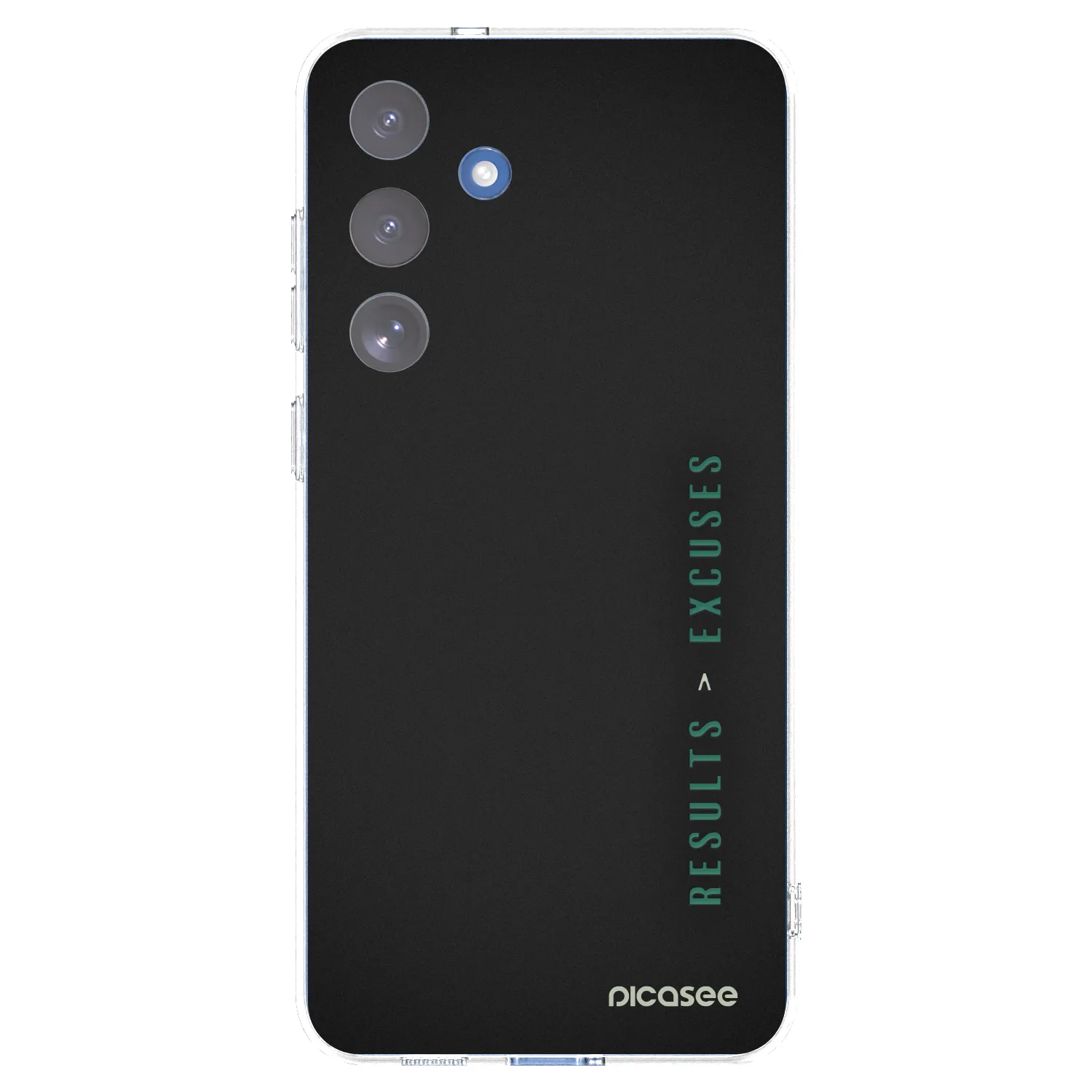 Picasee silikonski prozorni ovitek za Samsung Galaxy S25 FE 5G - Results x Excuses