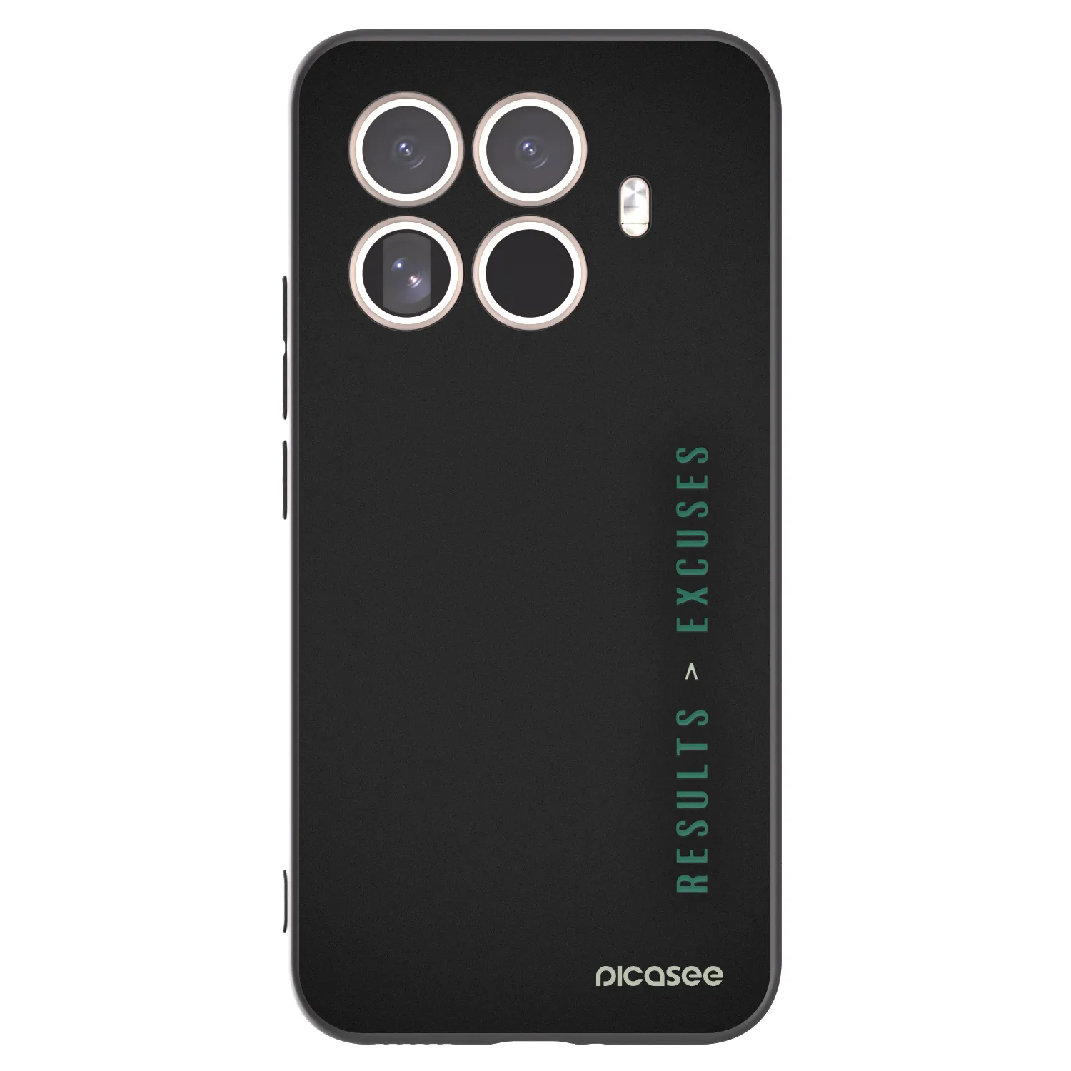 Picasee silikonski črni ovitek za Xiaomi 15T Pro - Results x Excuses