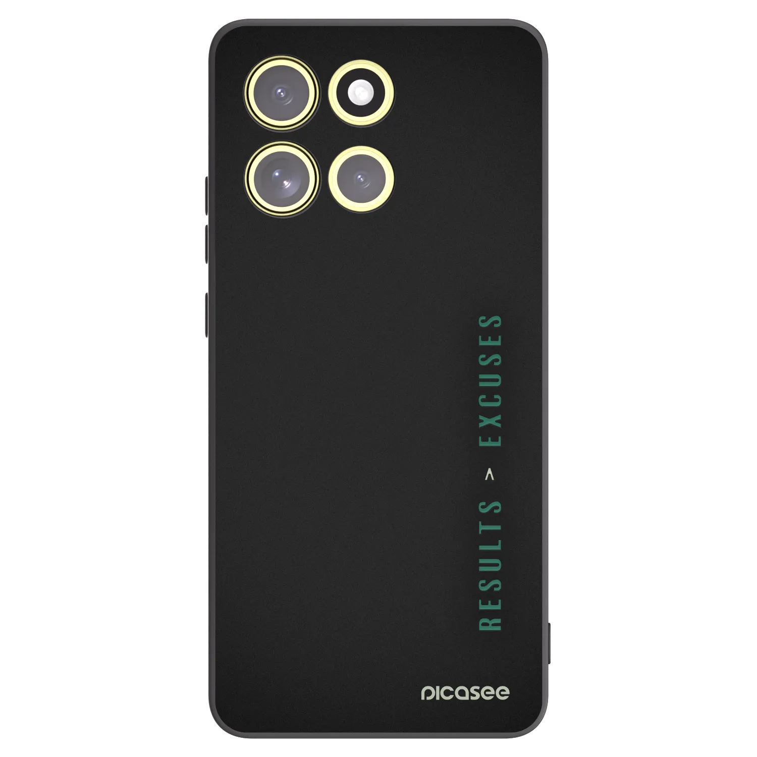 Picasee silikonski črni ovitek za Motorola Moto G86 Power 5G - Results x Excuses