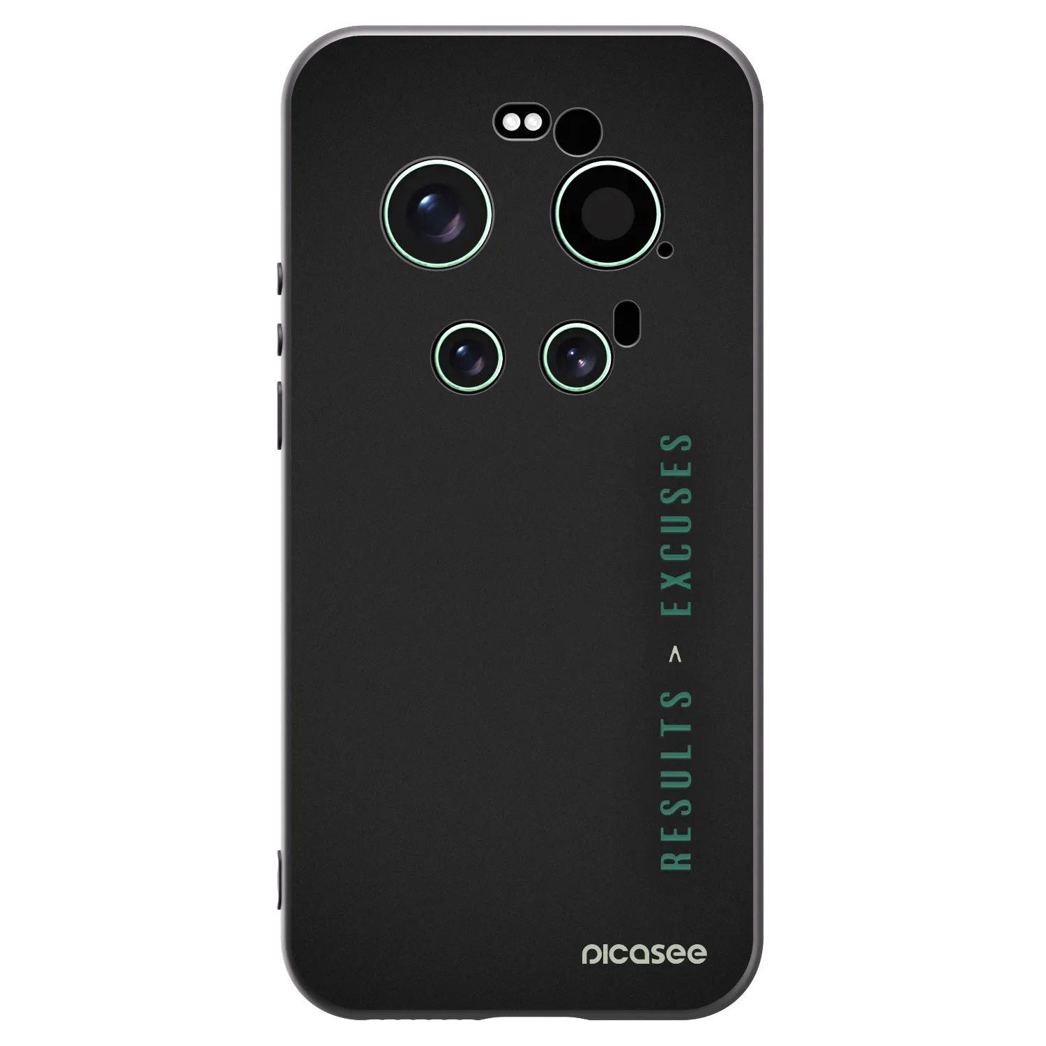 Picasee silikonski črni ovitek za Xiaomi 17 Ultra - Results x Excuses