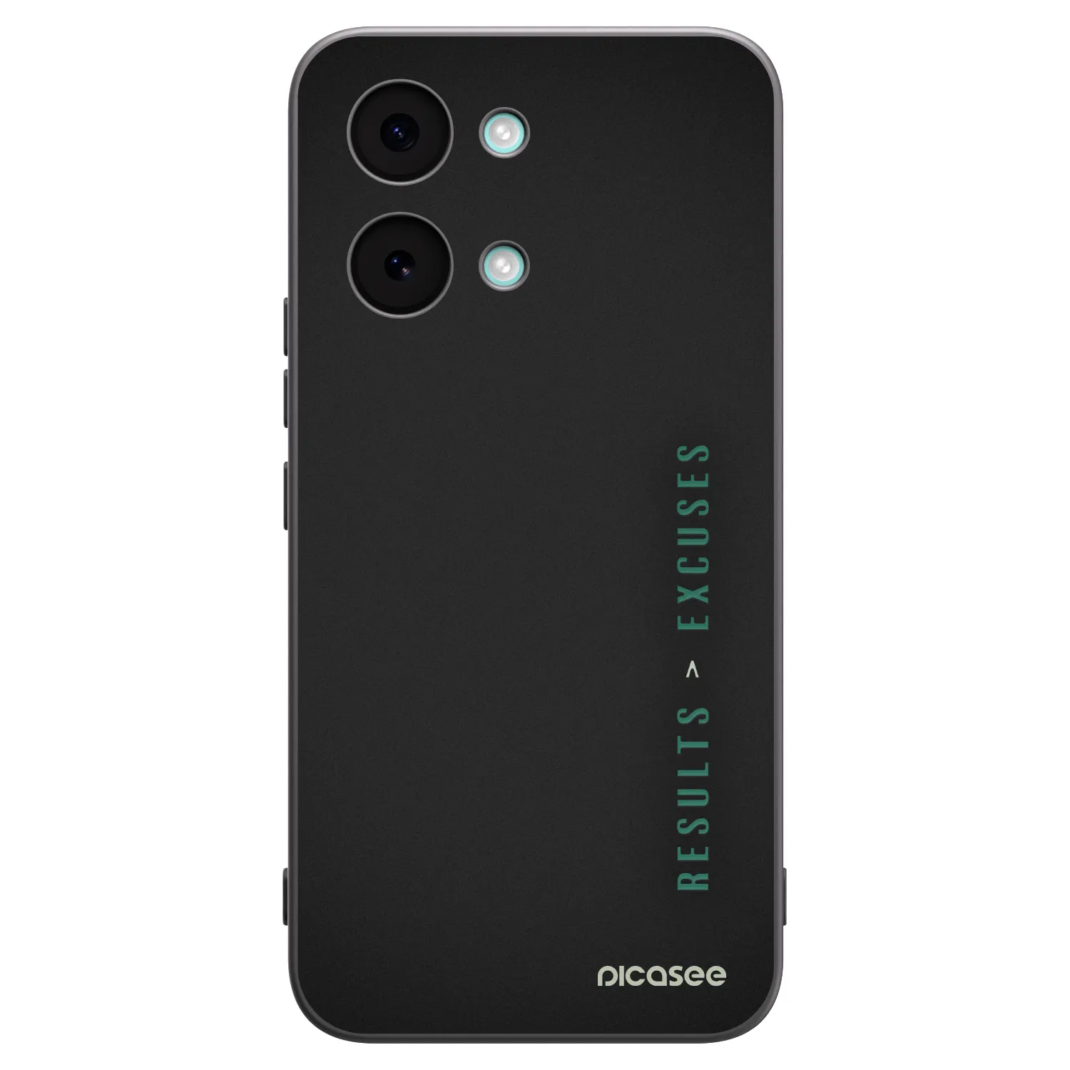 Picasee silikonski črni ovitek za Xiaomi Poco X8 Pro Max - Results x Excuses