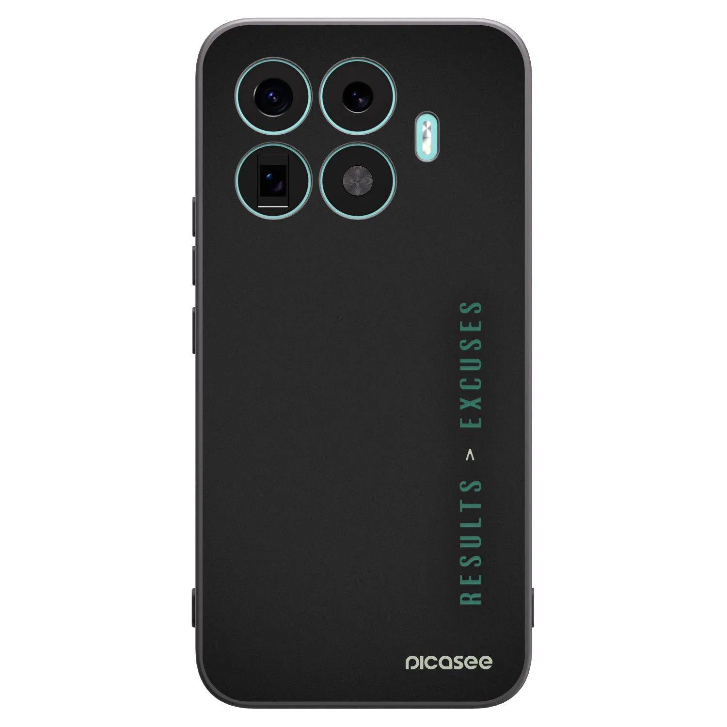 Picasee silikonski črni ovitek za Xiaomi 17T Pro - Results x Excuses