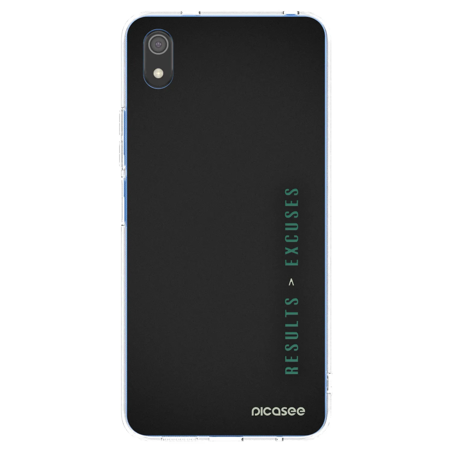 Picasee silikonski prozorni ovitek za Xiaomi Redmi 7A - Results x Excuses