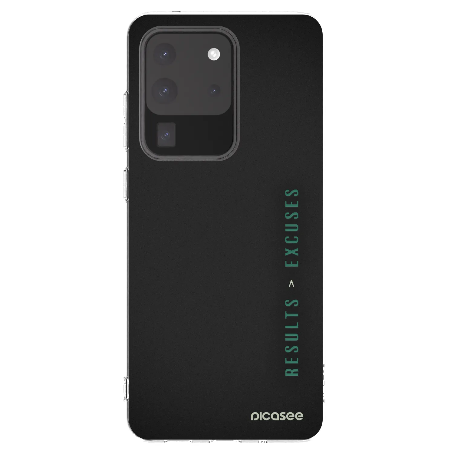 Picasee silikonski prozorni ovitek za Samsung Galaxy S20 Ultra 5G G988F - Results x Excuses