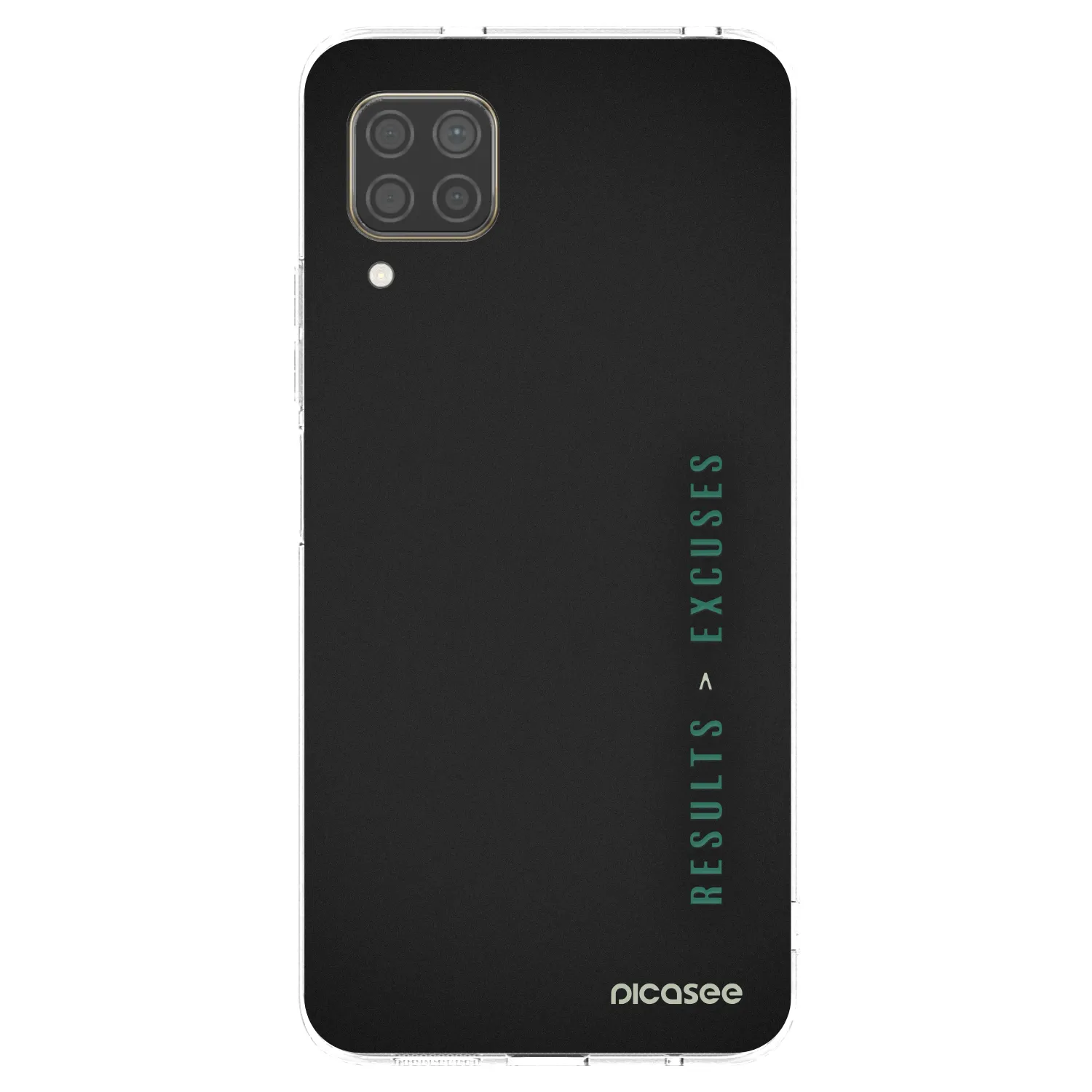 Picasee silikonski prozorni ovitek za Huawei P40 Lite - Results x Excuses