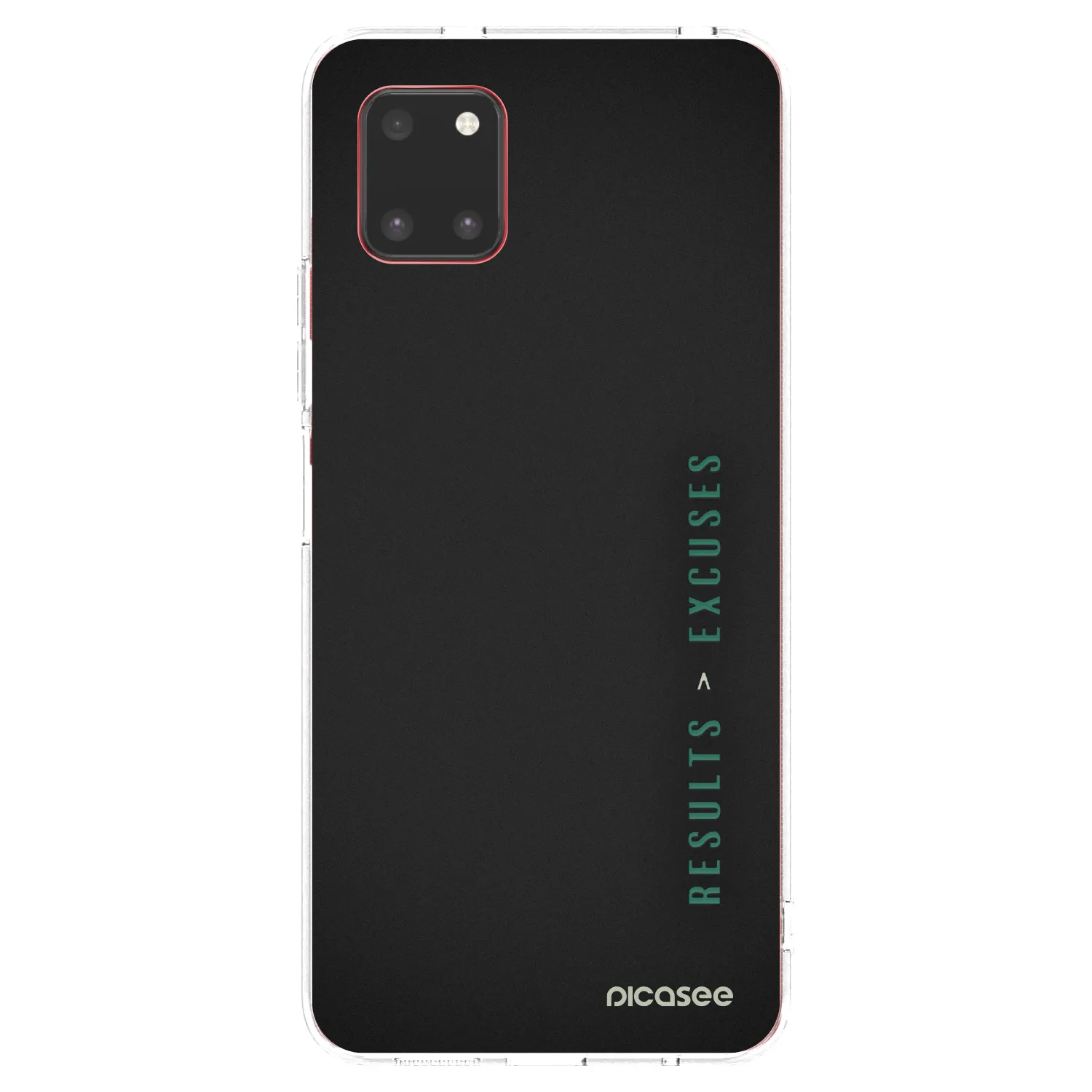 Picasee silikonski prozorni ovitek za Samsung Galaxy Note 10 Lite N770F - Results x Excuses