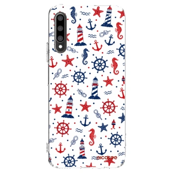 Picasee silikonski prozorni ovitek za Honor 9X Pro - Sailor Vibes