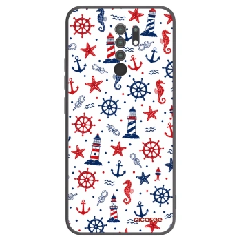 Picasee silikonski črni ovitek za Xiaomi Redmi 9 - Sailor Vibes